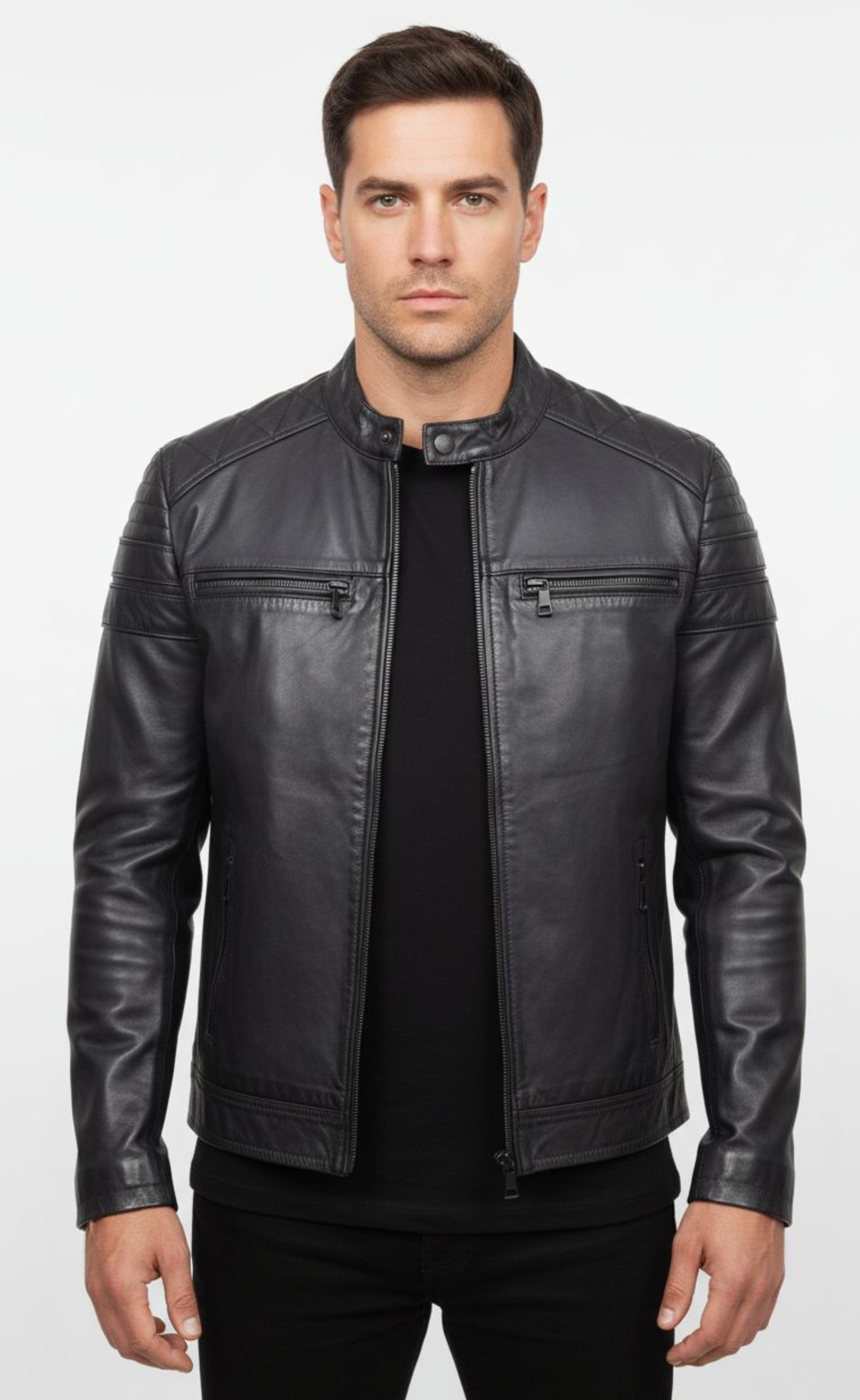 The Vanguard MotoCraft Real Leather Jacket