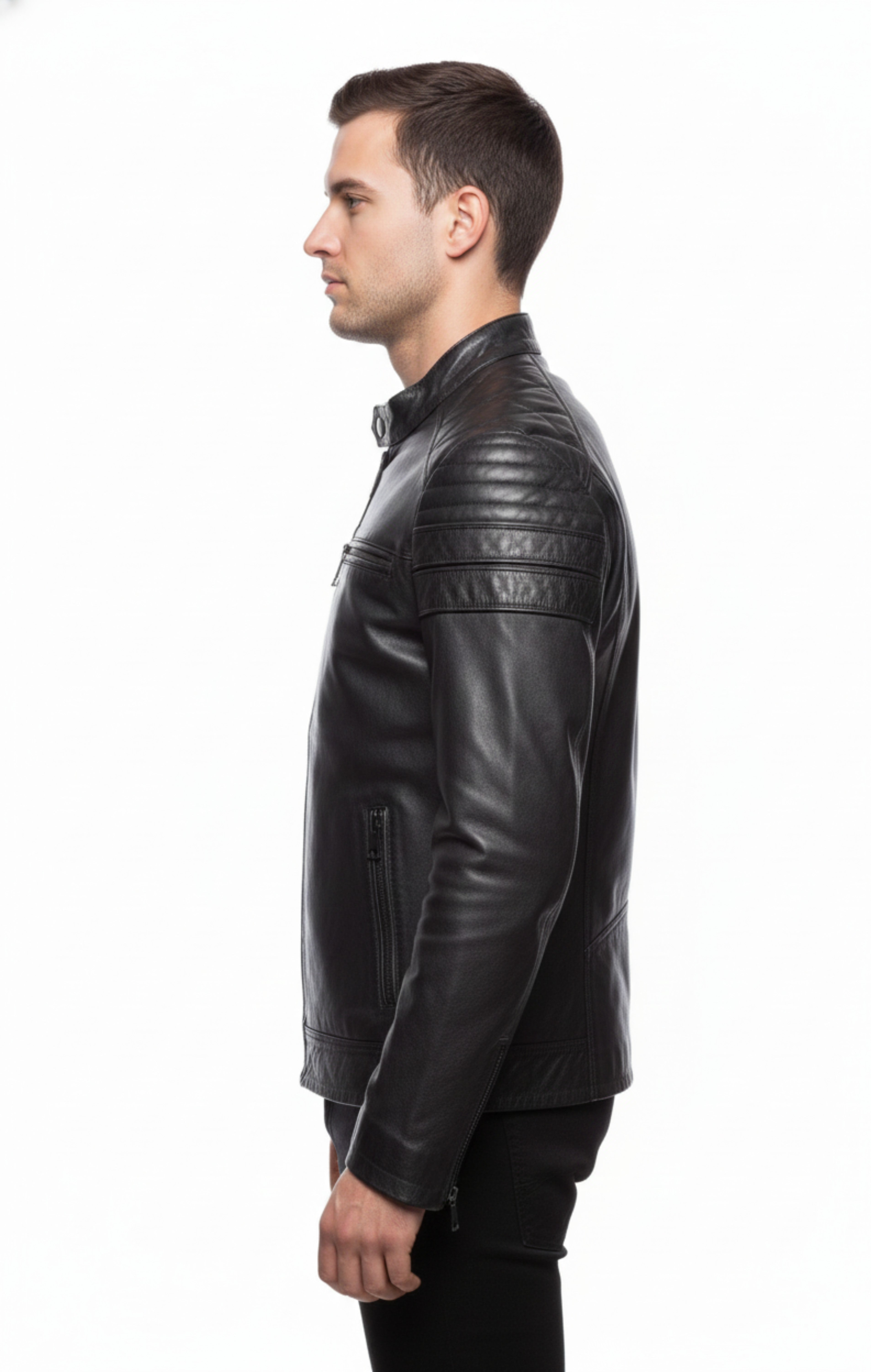 The Vanguard MotoCraft Real Leather Jacket