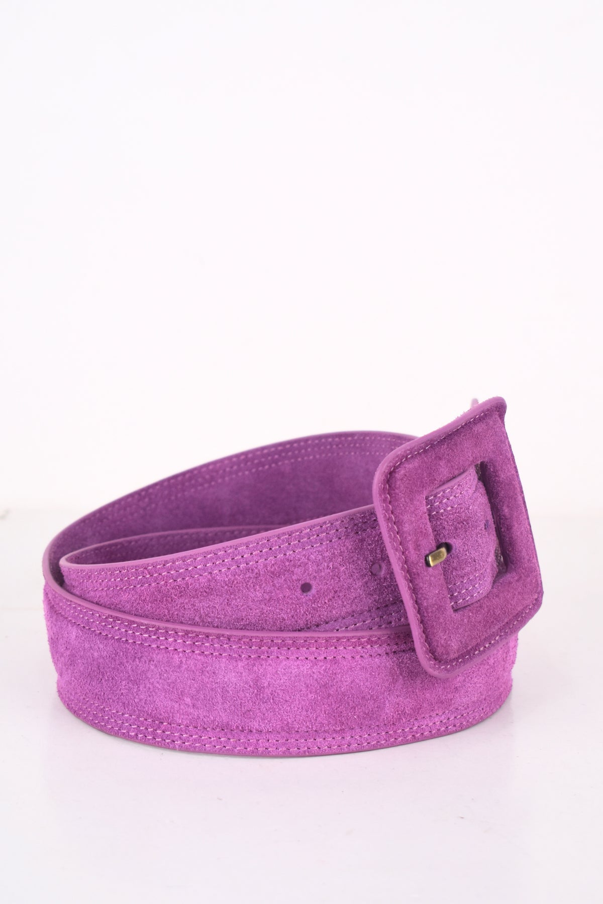 LAS Penelope Purple Statement Belt Wrap Belt lavender | Leather Belt | Fashion Belt | ADA Belt main image 2
