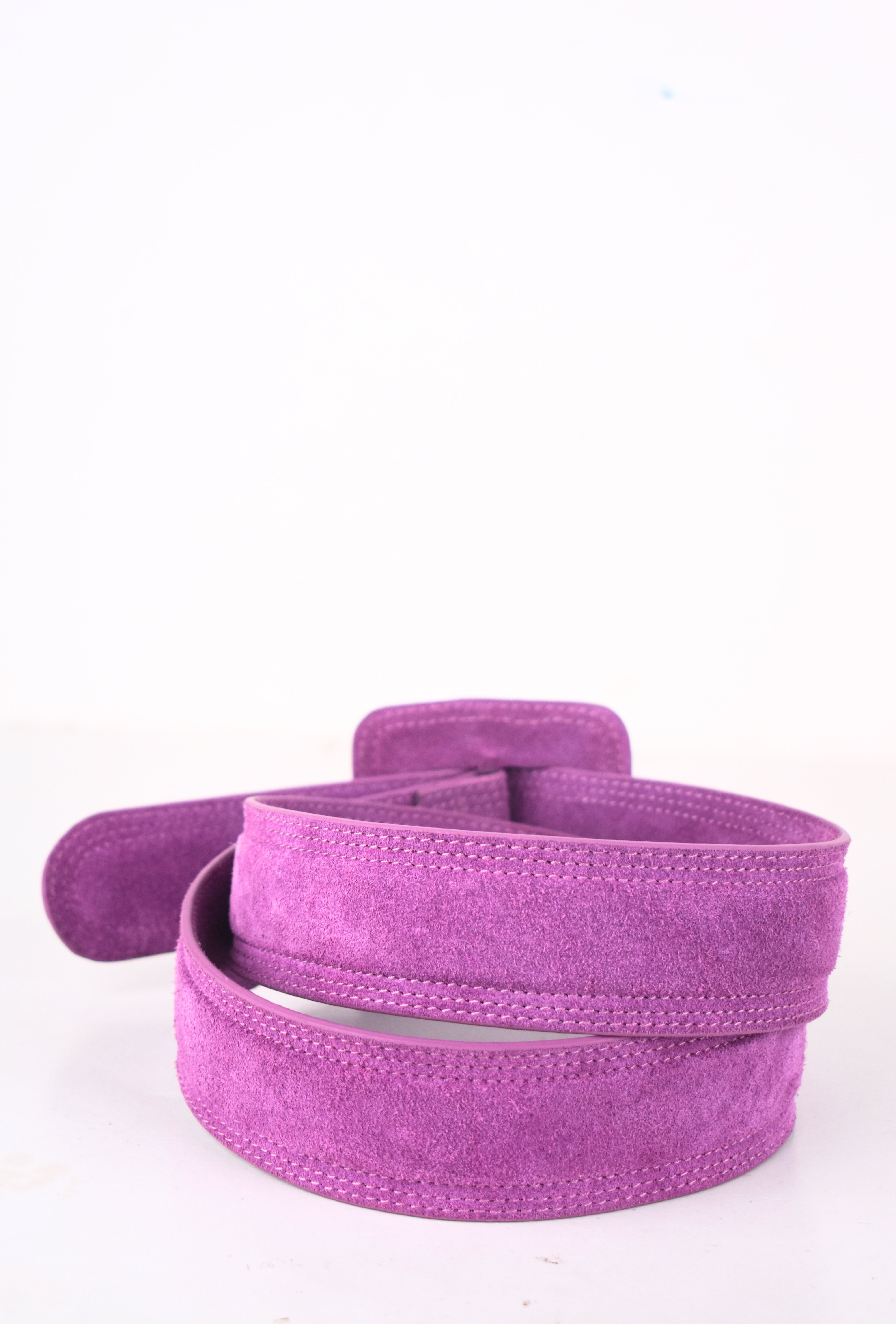 Violet Luxe Suede Belt