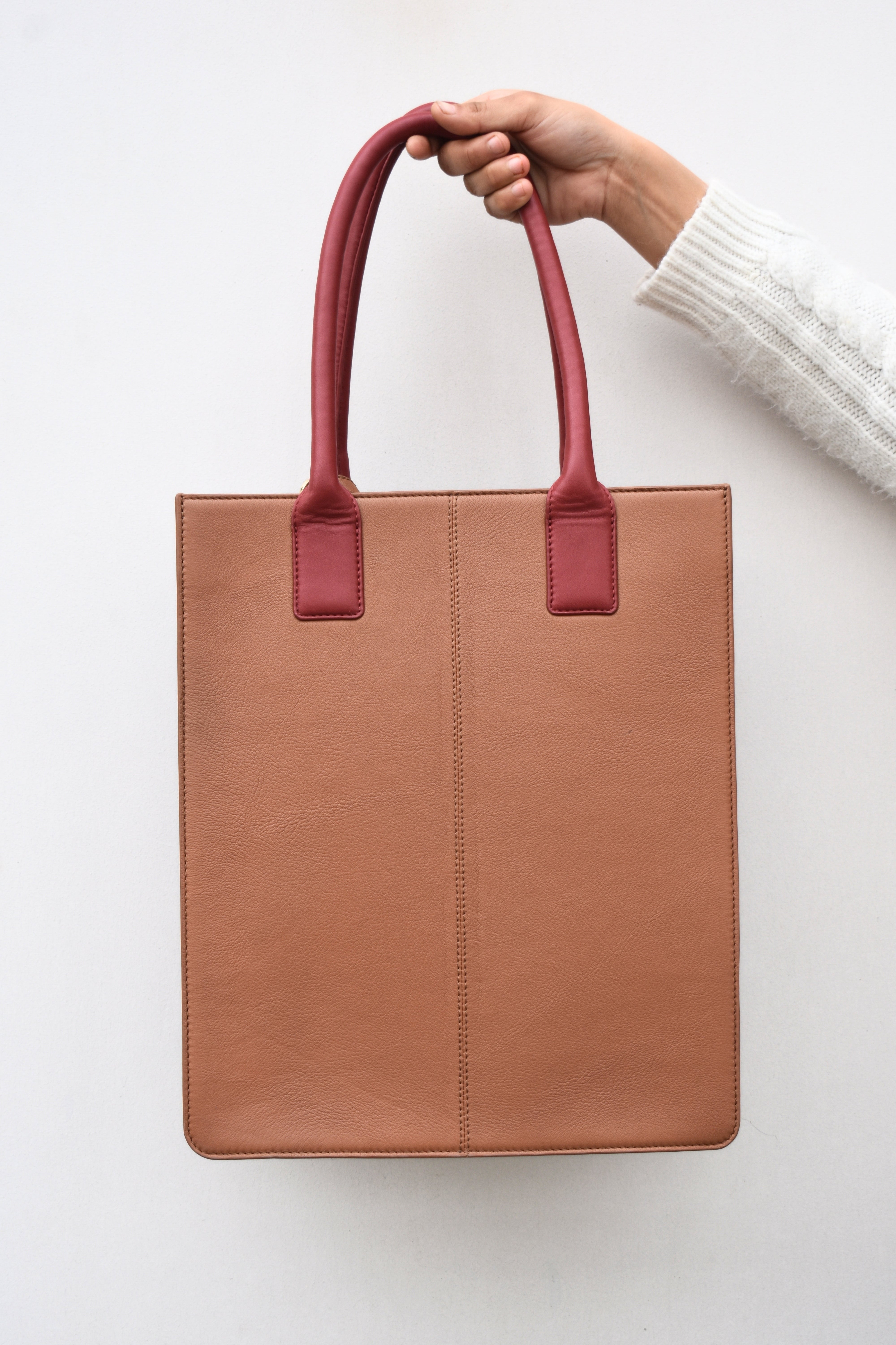 Chic Leather Fringe Tote