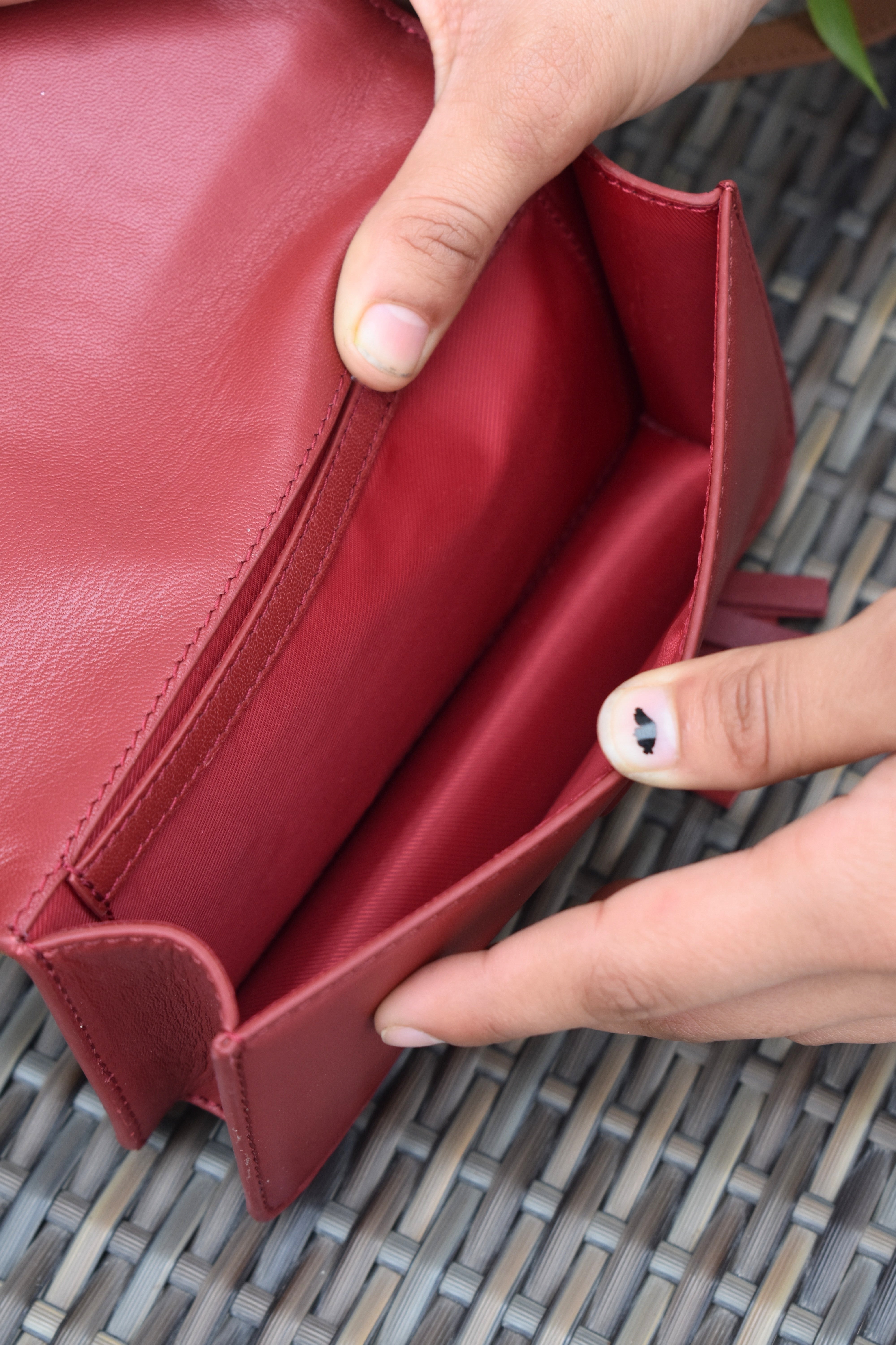 Leather Fringe Crossbody Bag