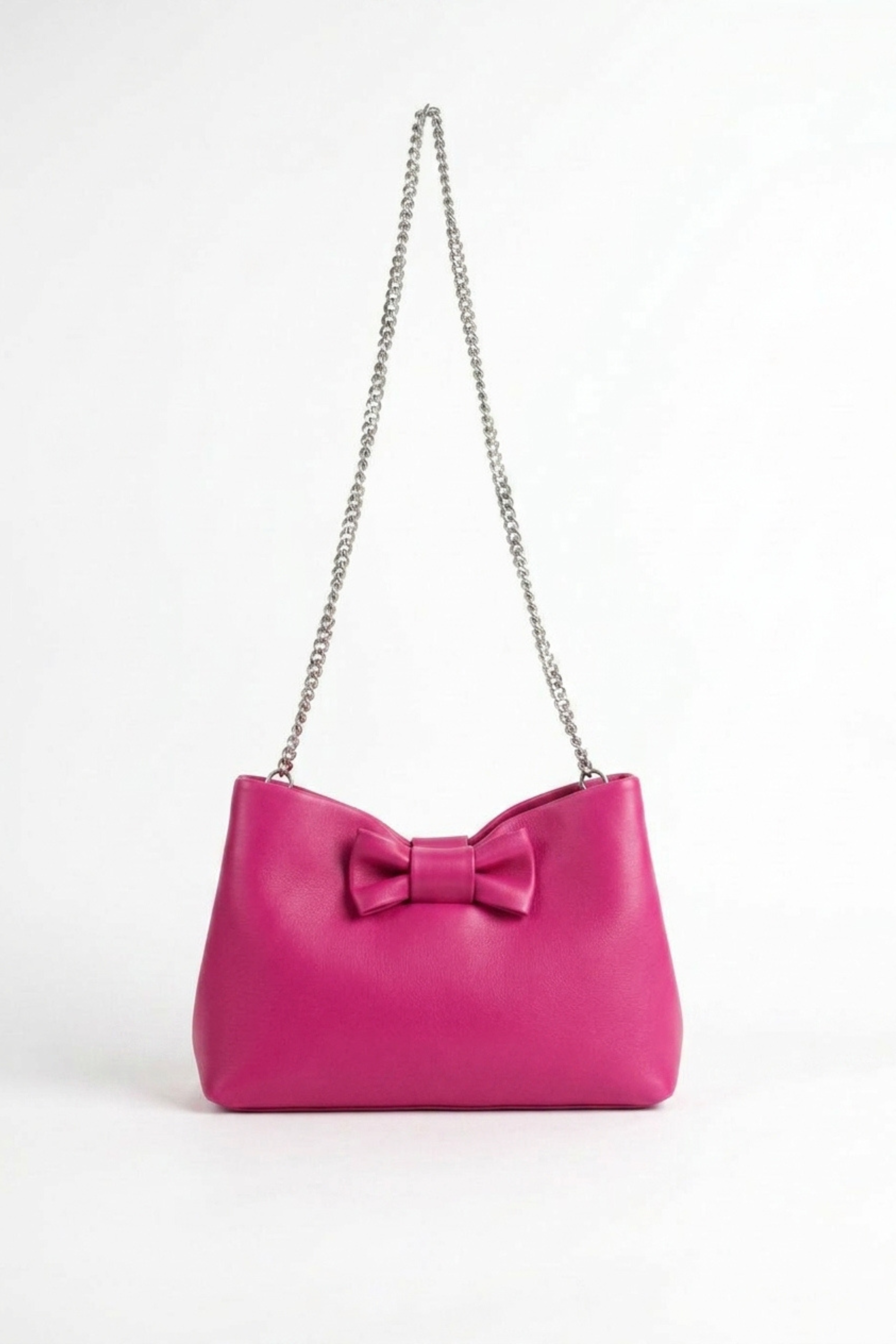 Bow Charm Shoulder Bag