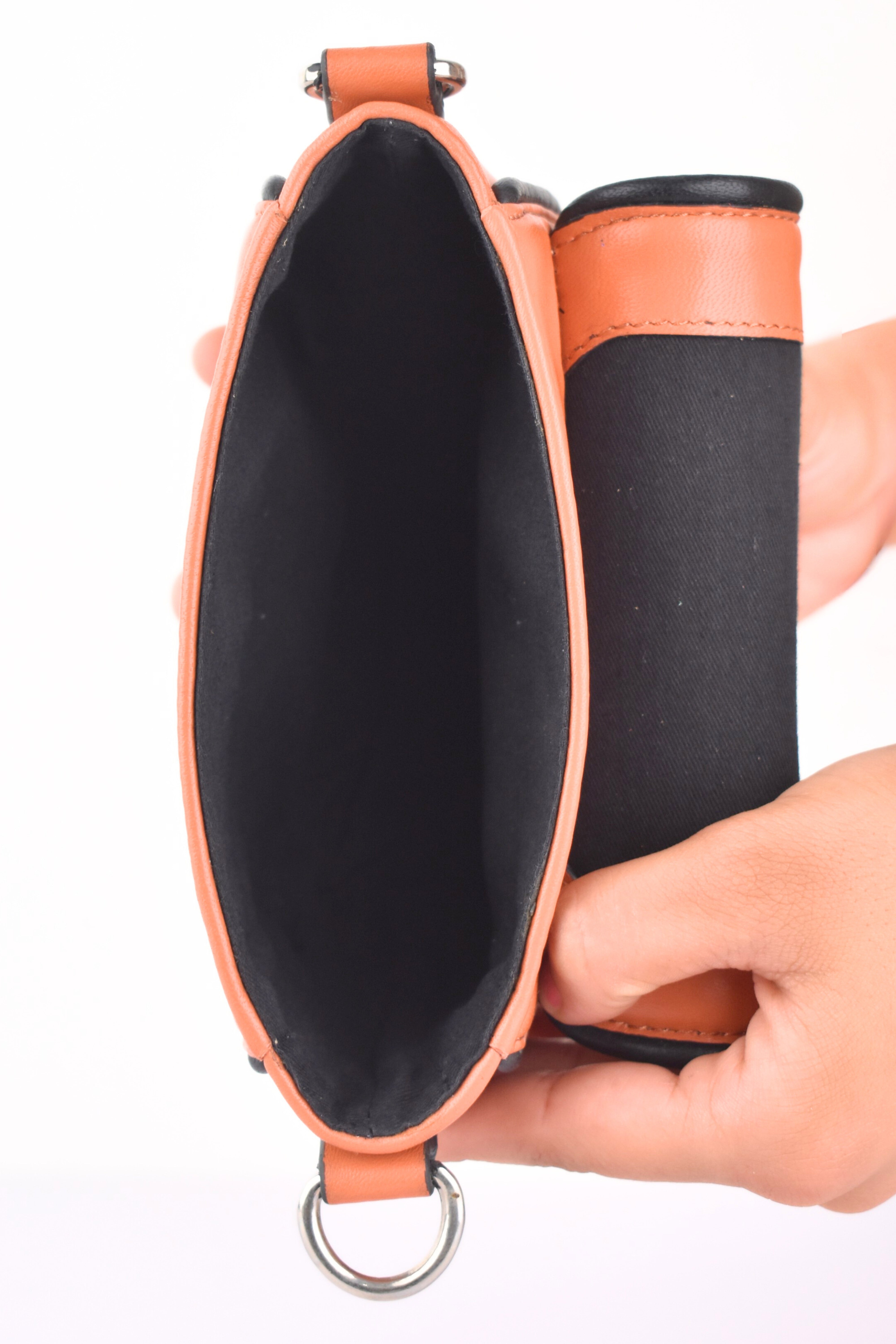 The Noir Curl Mini Satchel