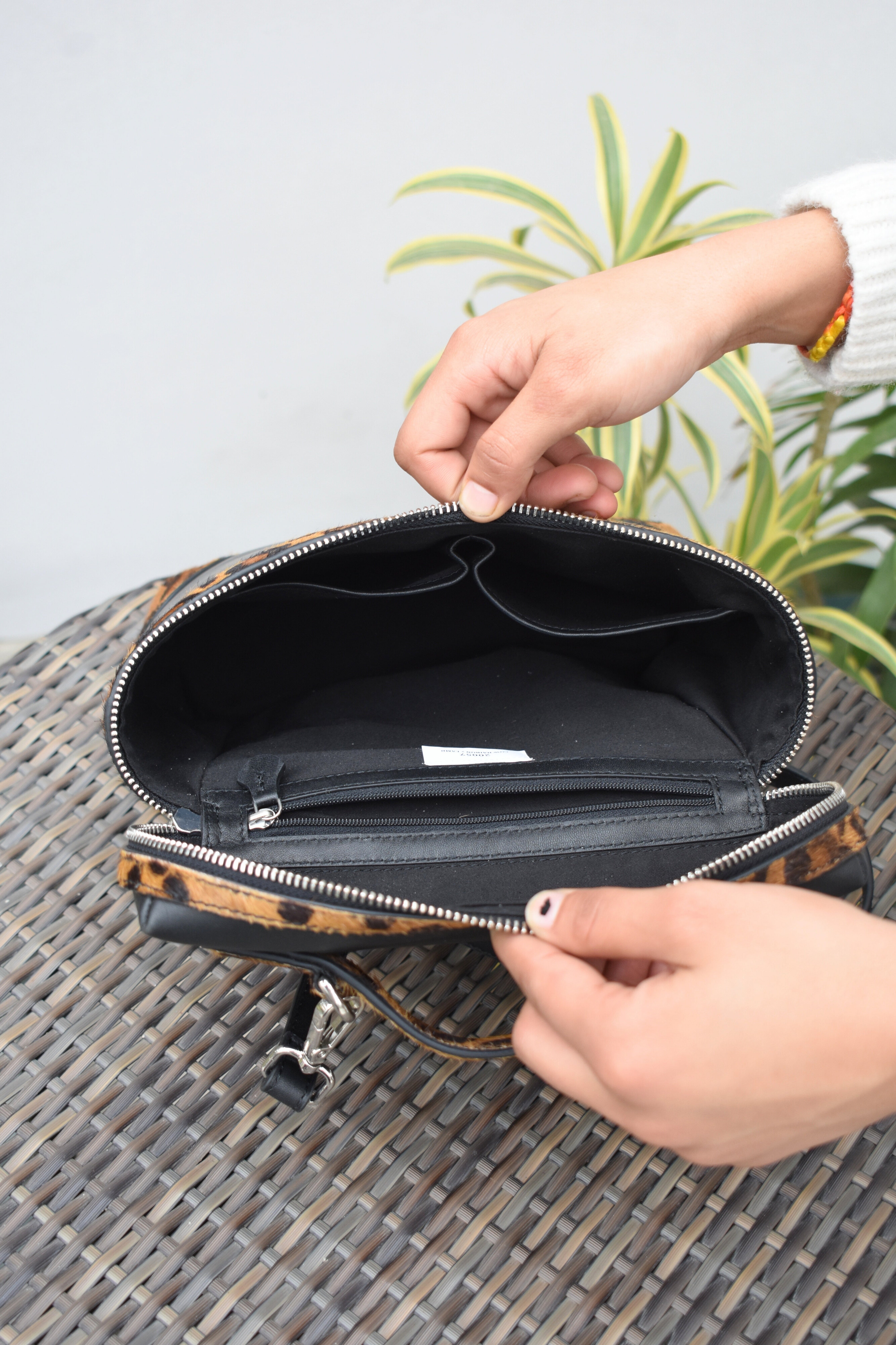 Hairloom Leather Bag