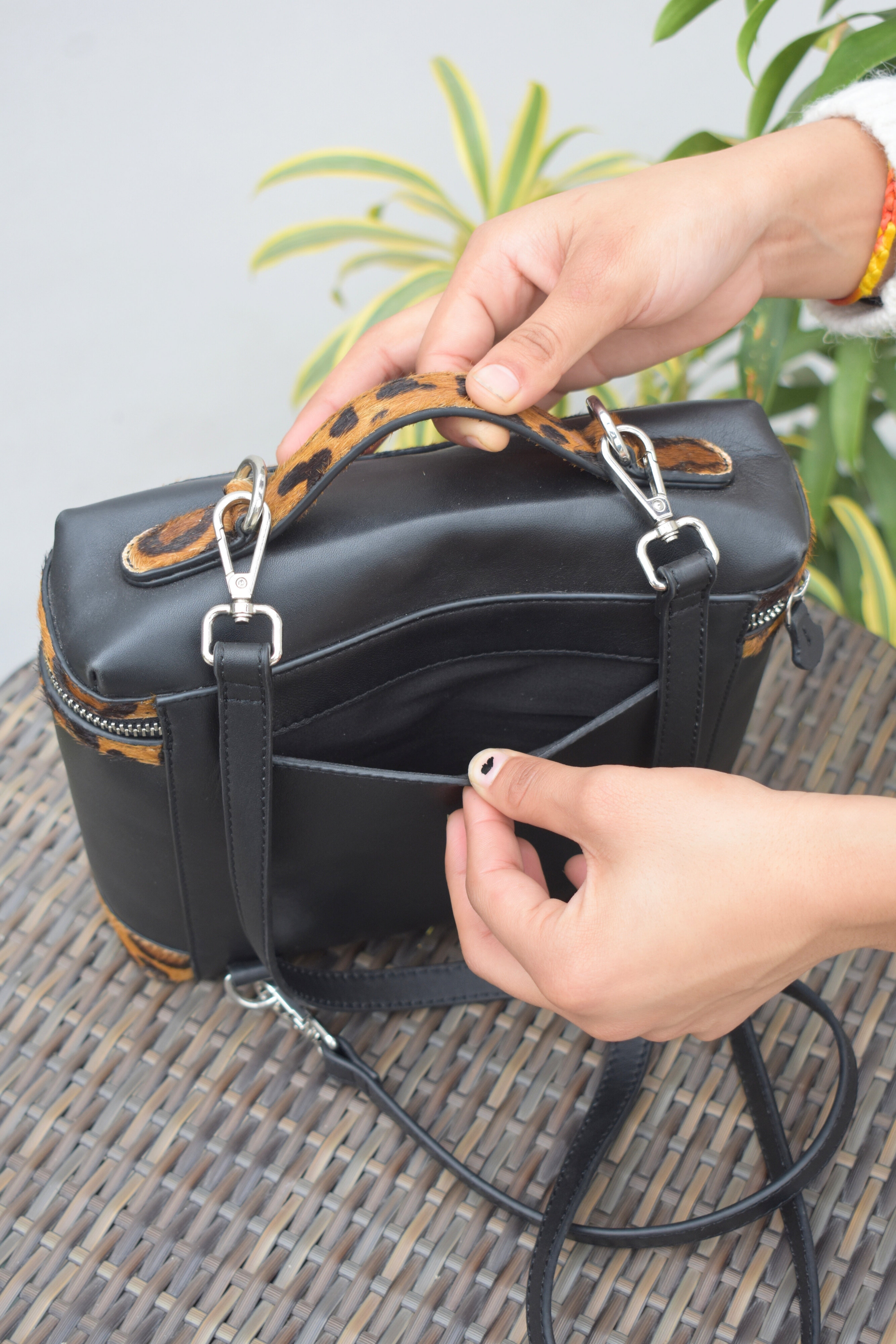 Hairloom Leather Bag