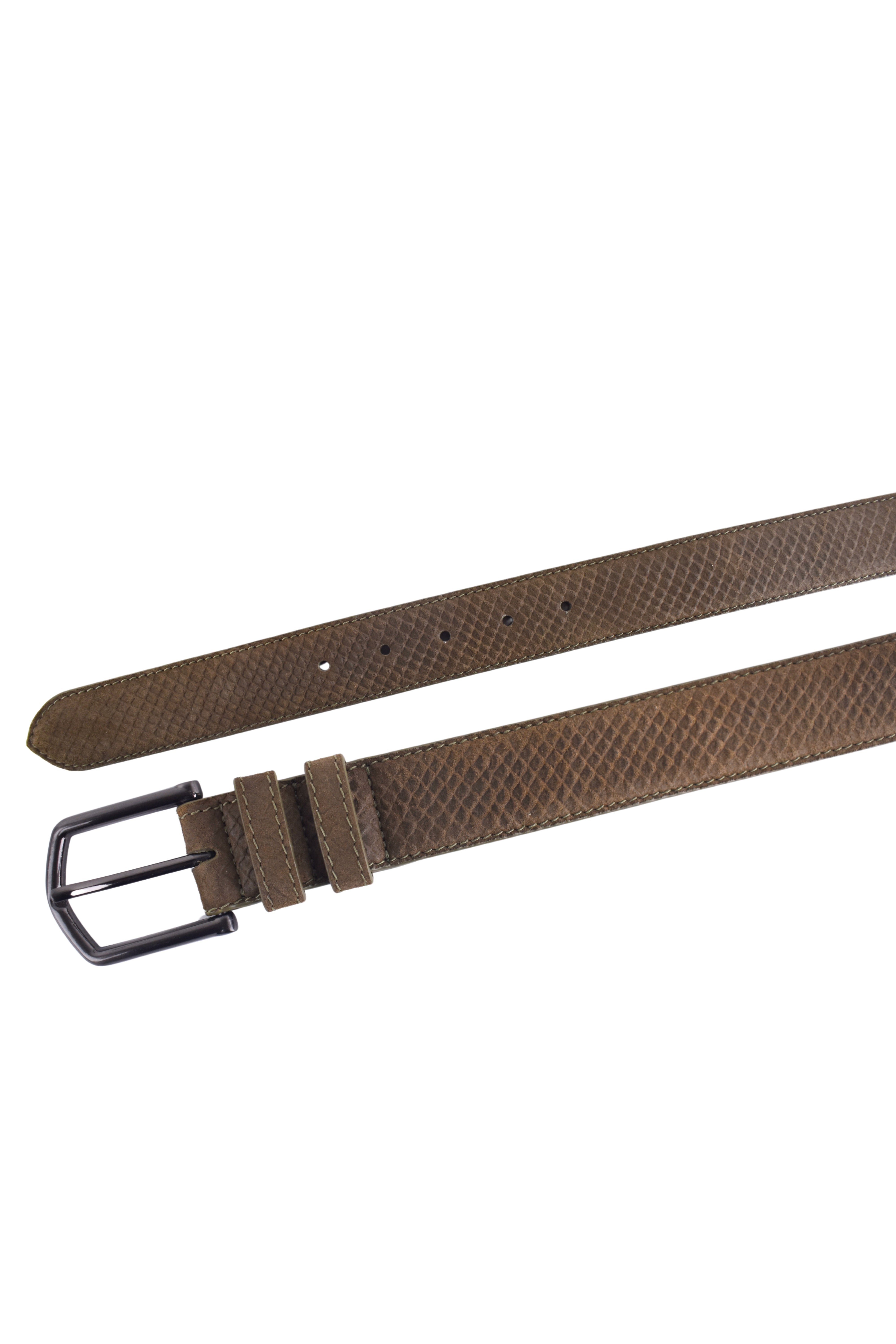 Men's Savanna Textura Leather Belt