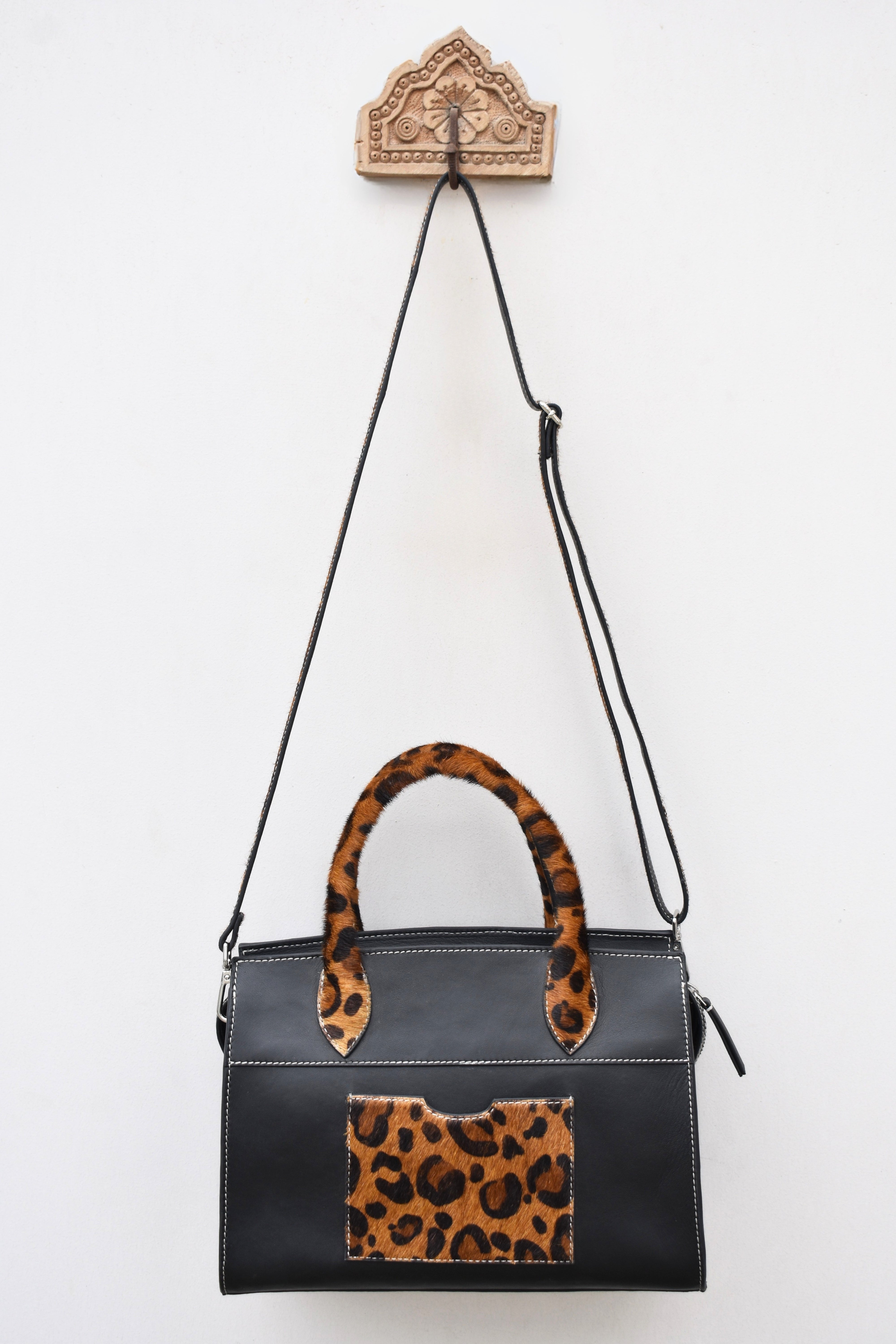 Pelle Sauvage Leather Handbag
