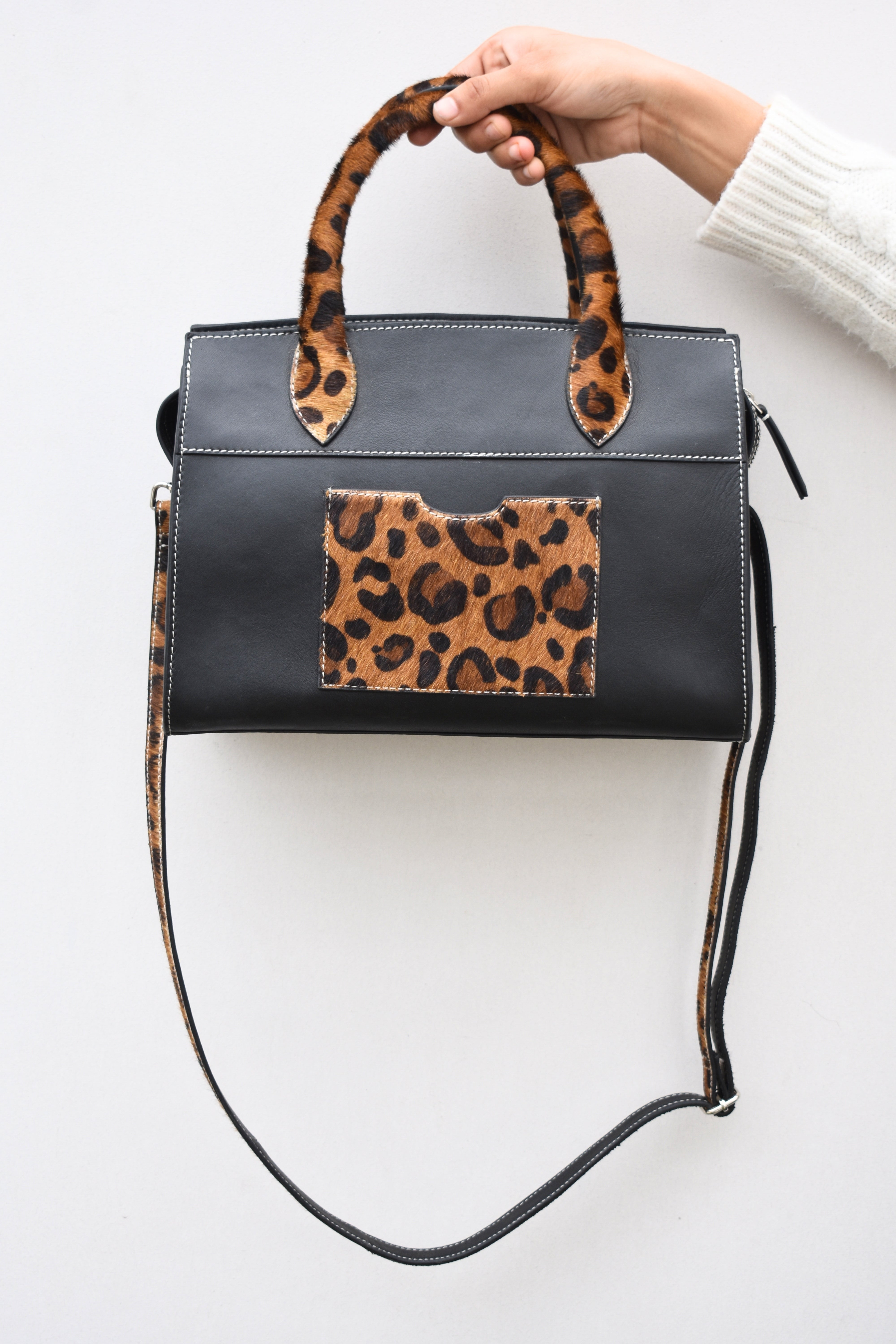 Pelle Sauvage Leather Handbag