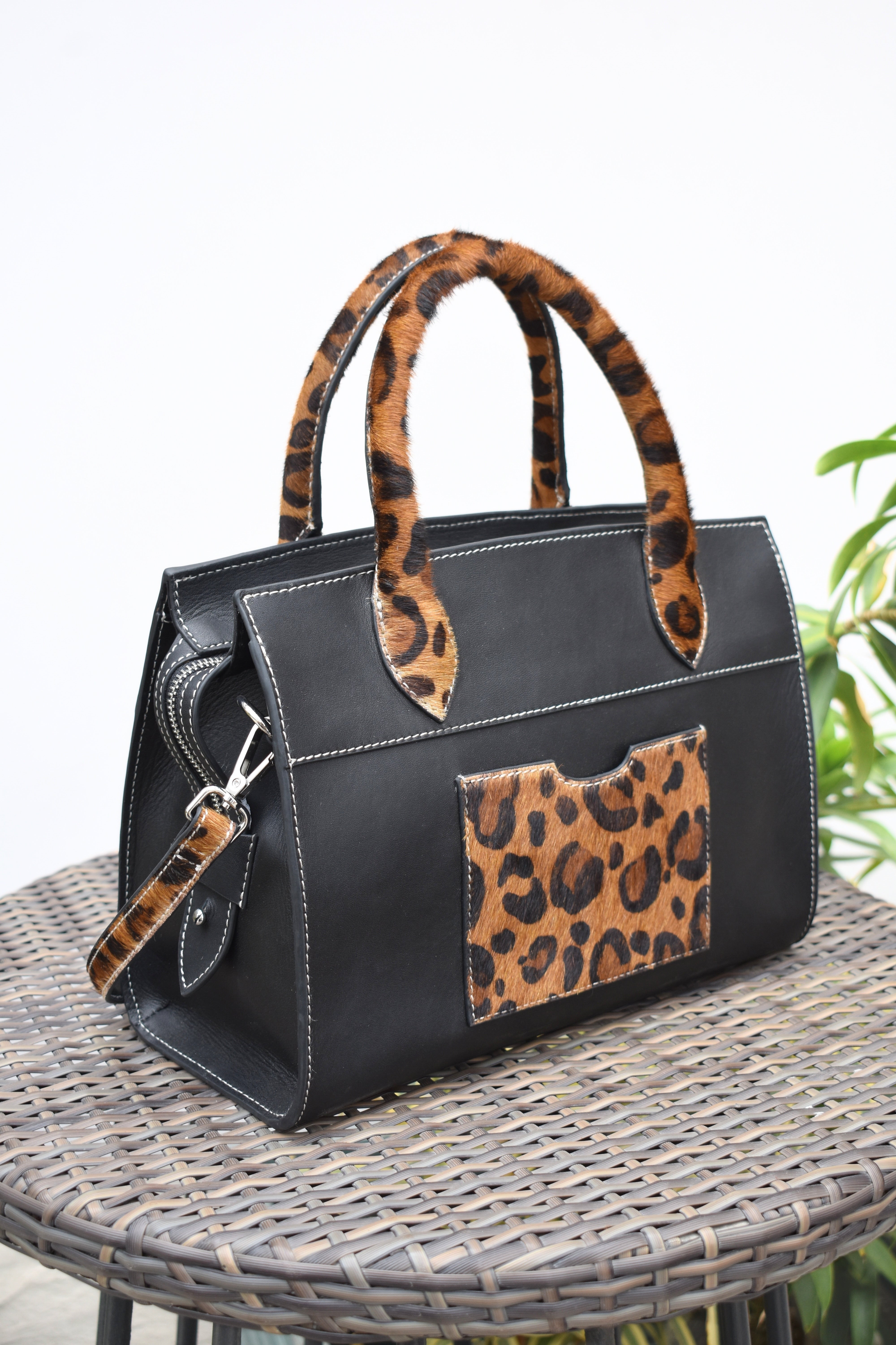 Pelle Sauvage Leather Handbag