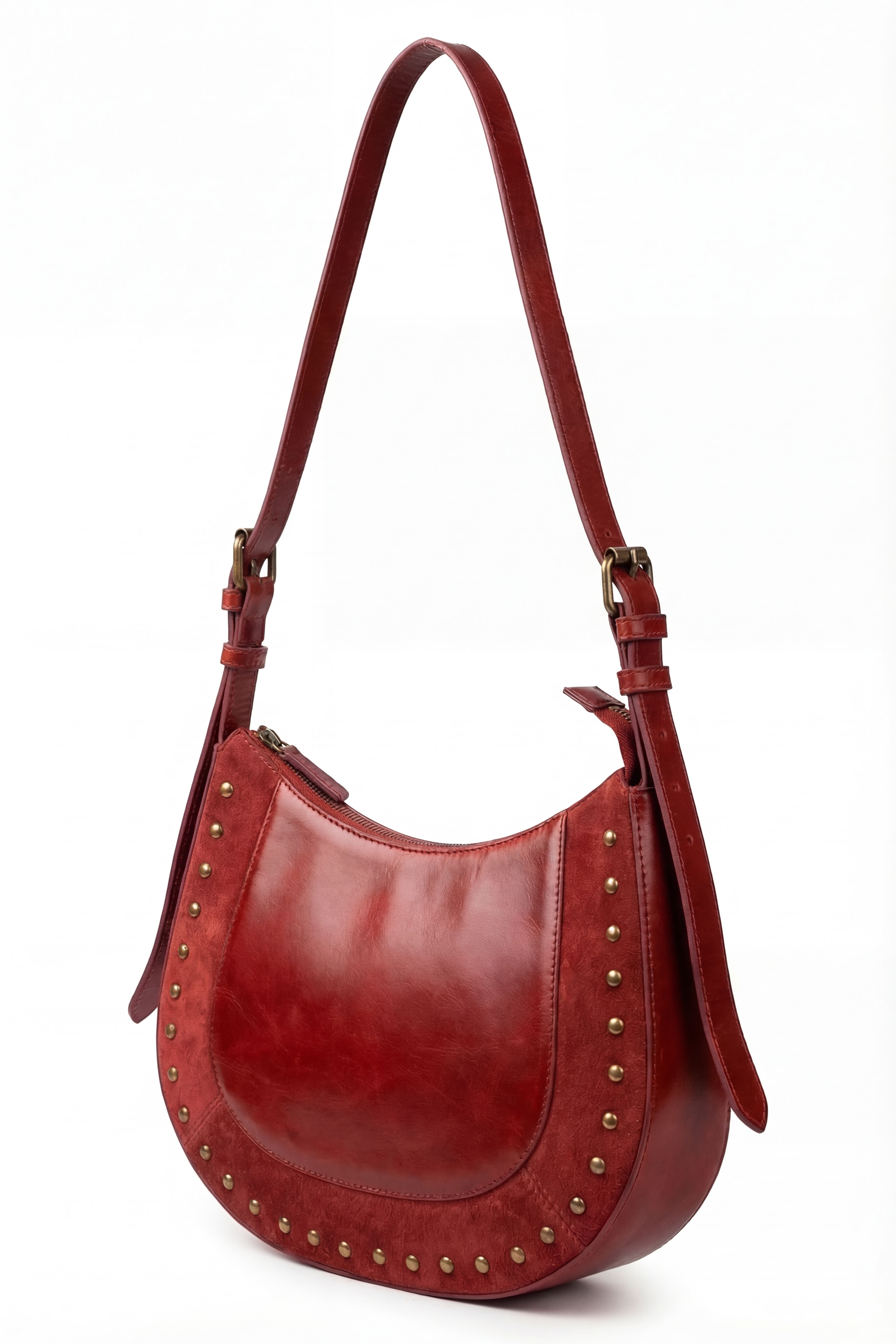 Iyla Studded Split Leather Sling