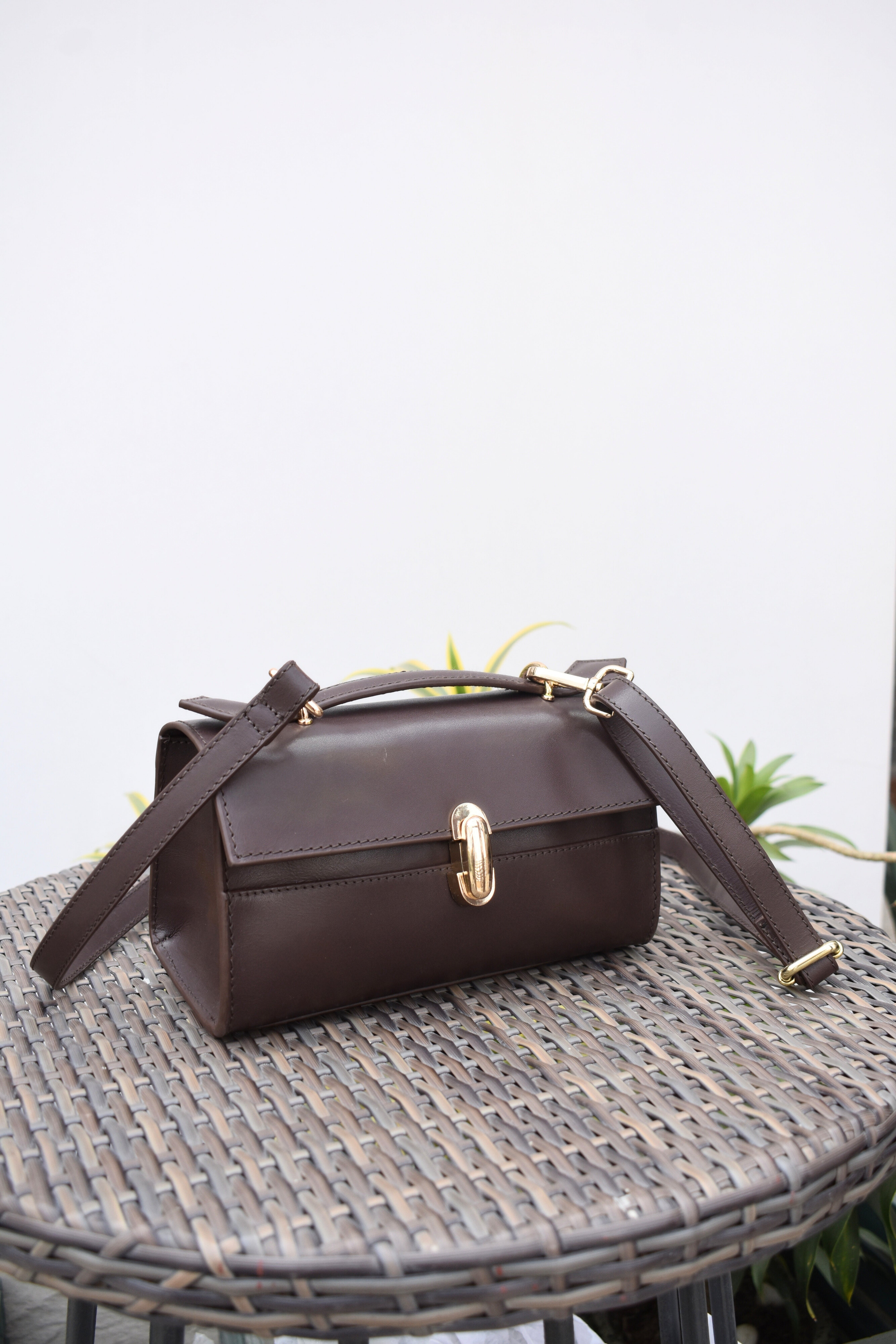 Bronza Leather Bag