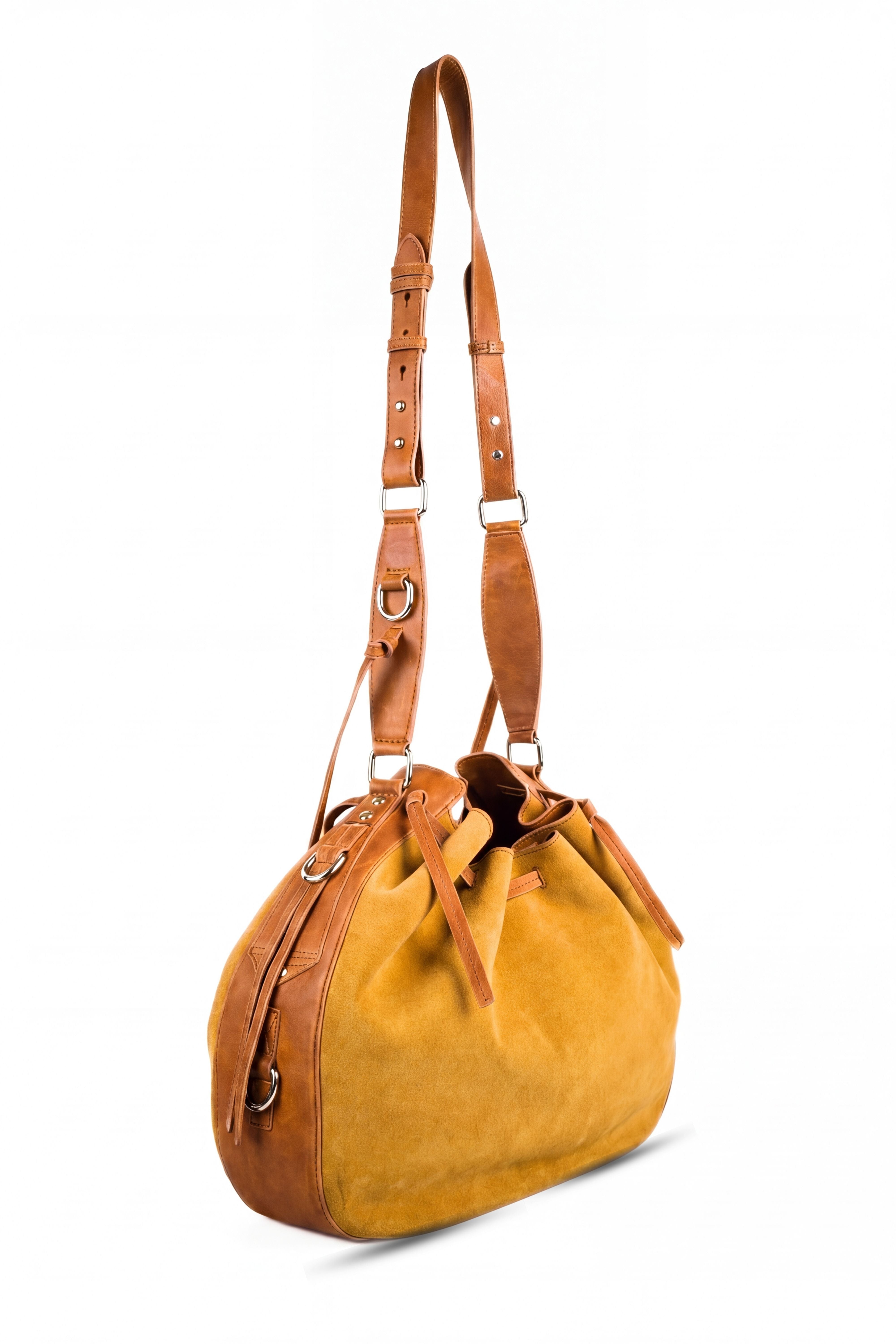 Terra Drawstring Shoulder Bag