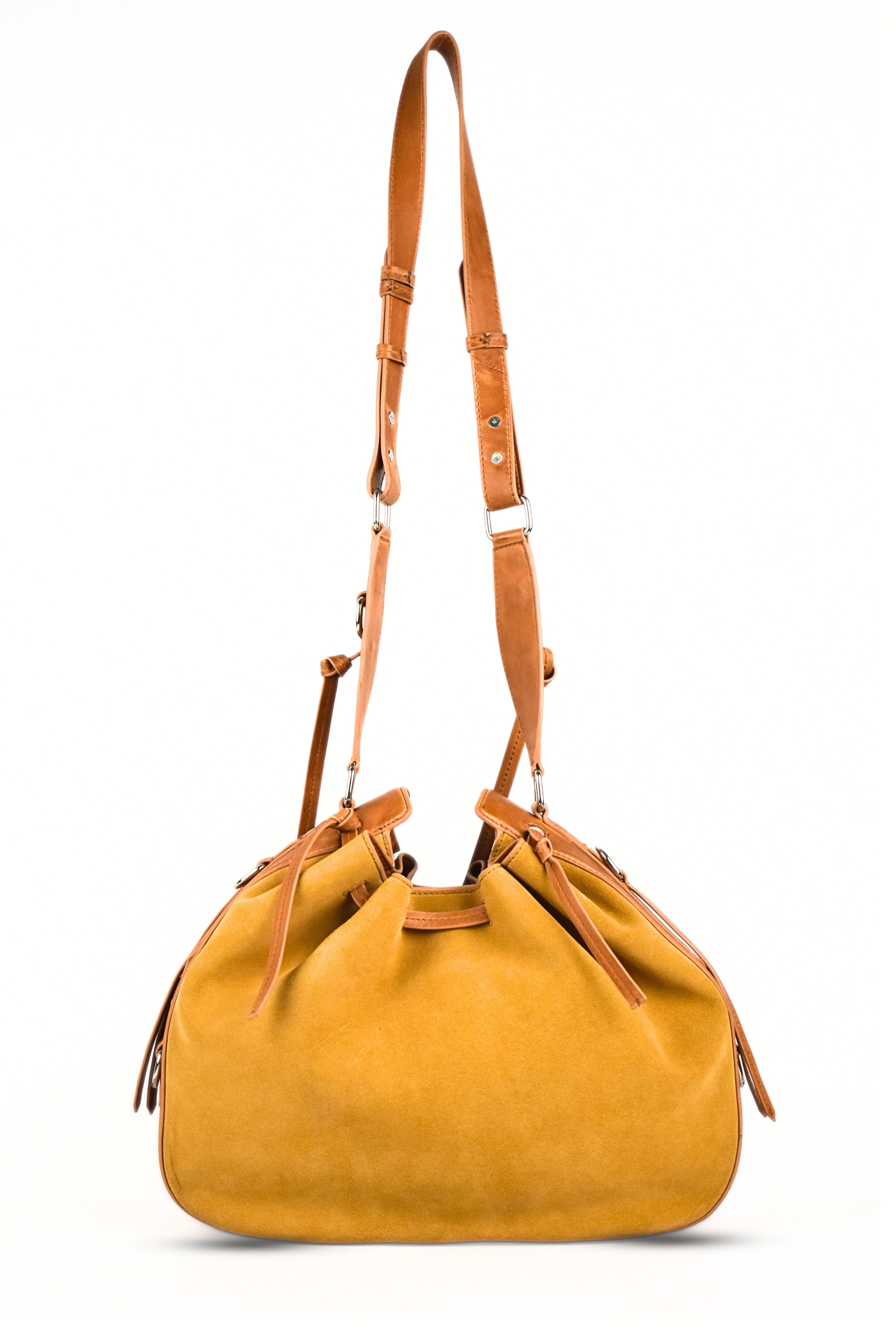 Terra Drawstring Shoulder Bag