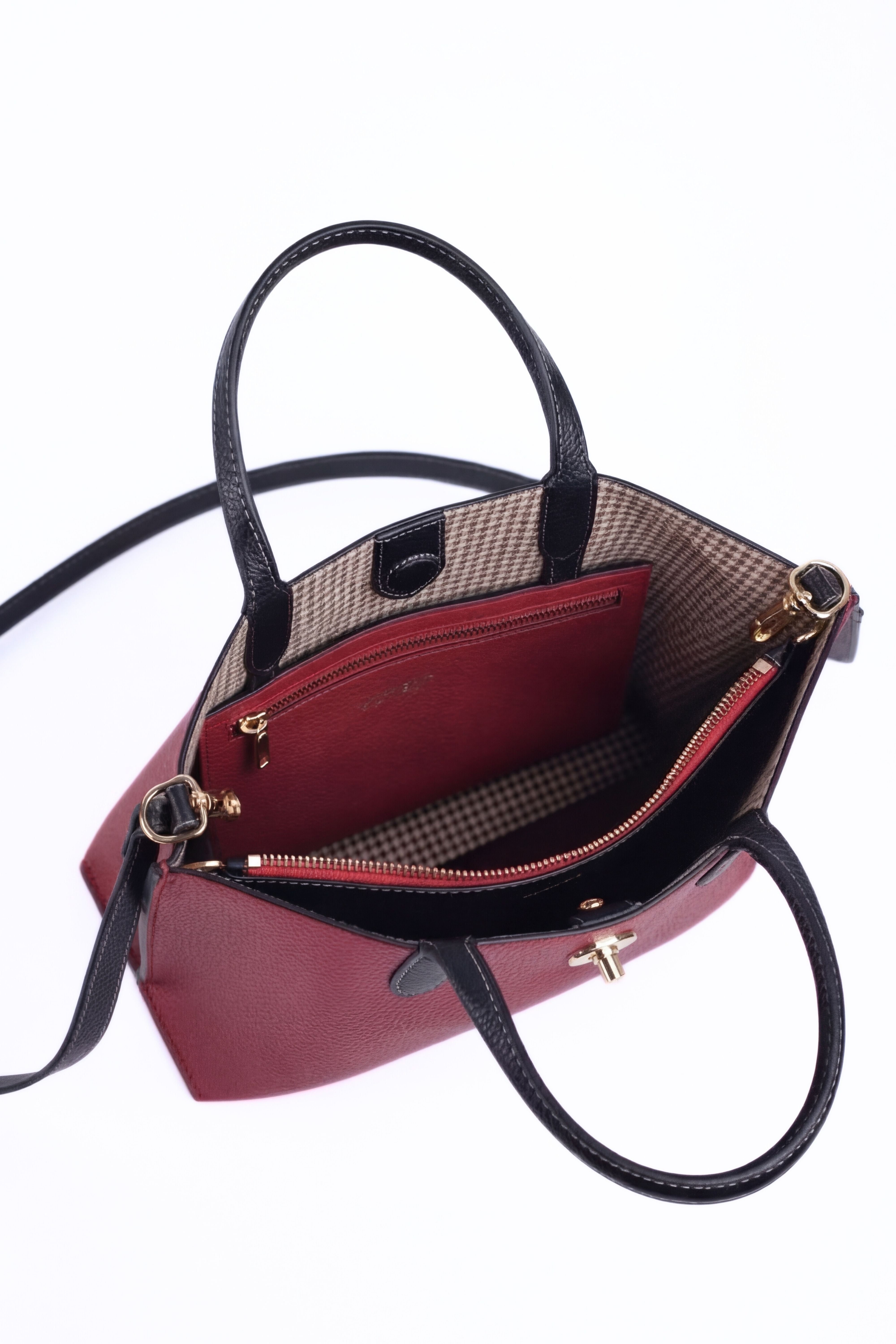 ModeLuxe Leather Handbag -