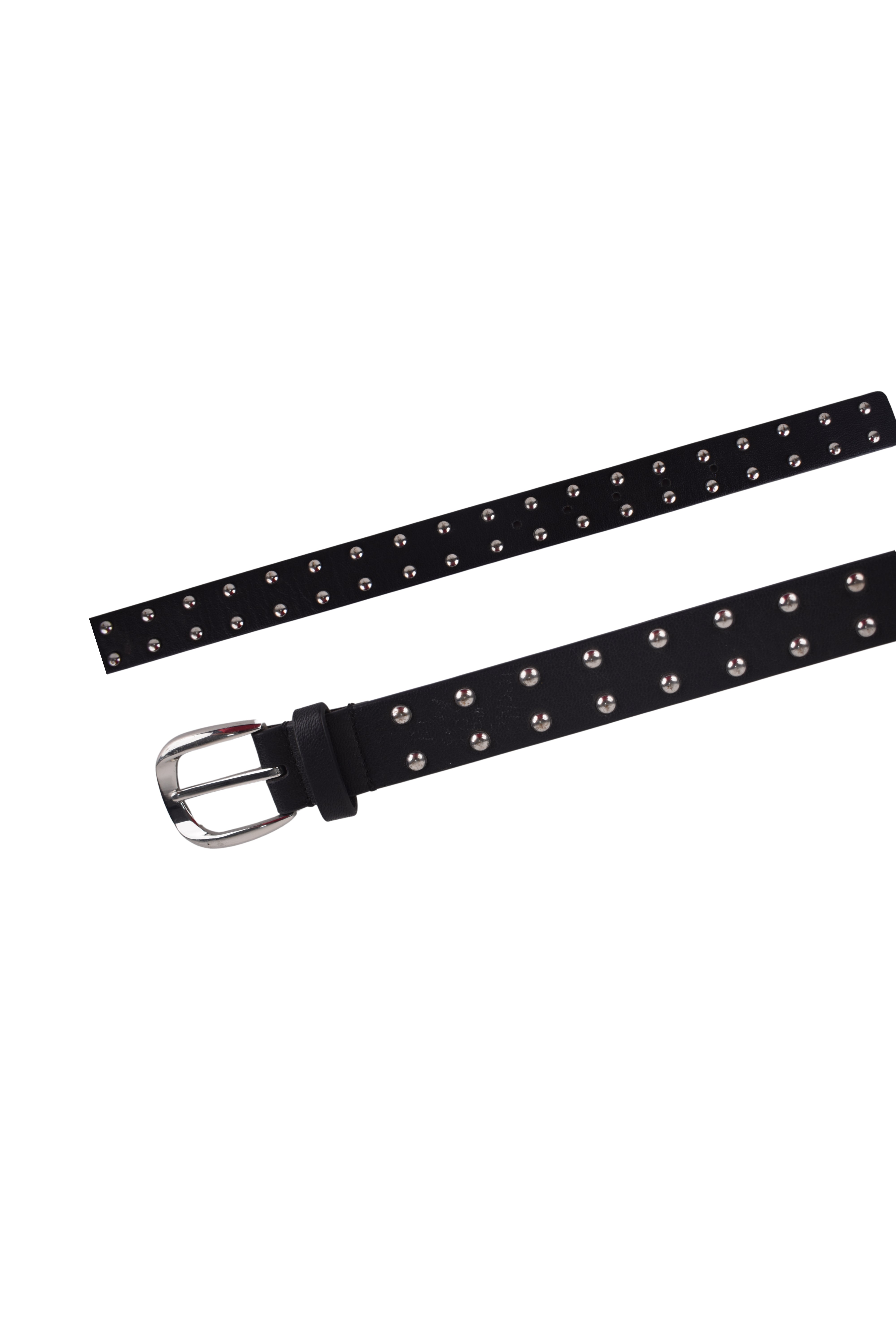 StudCraft Noir Leather Belt