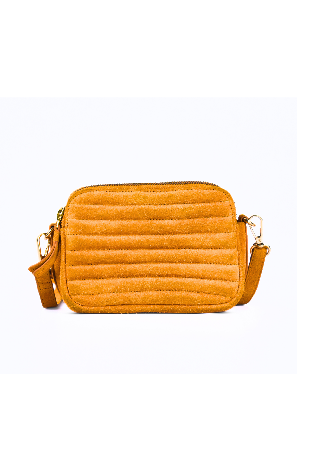 Mila Suede Crossbody Bag