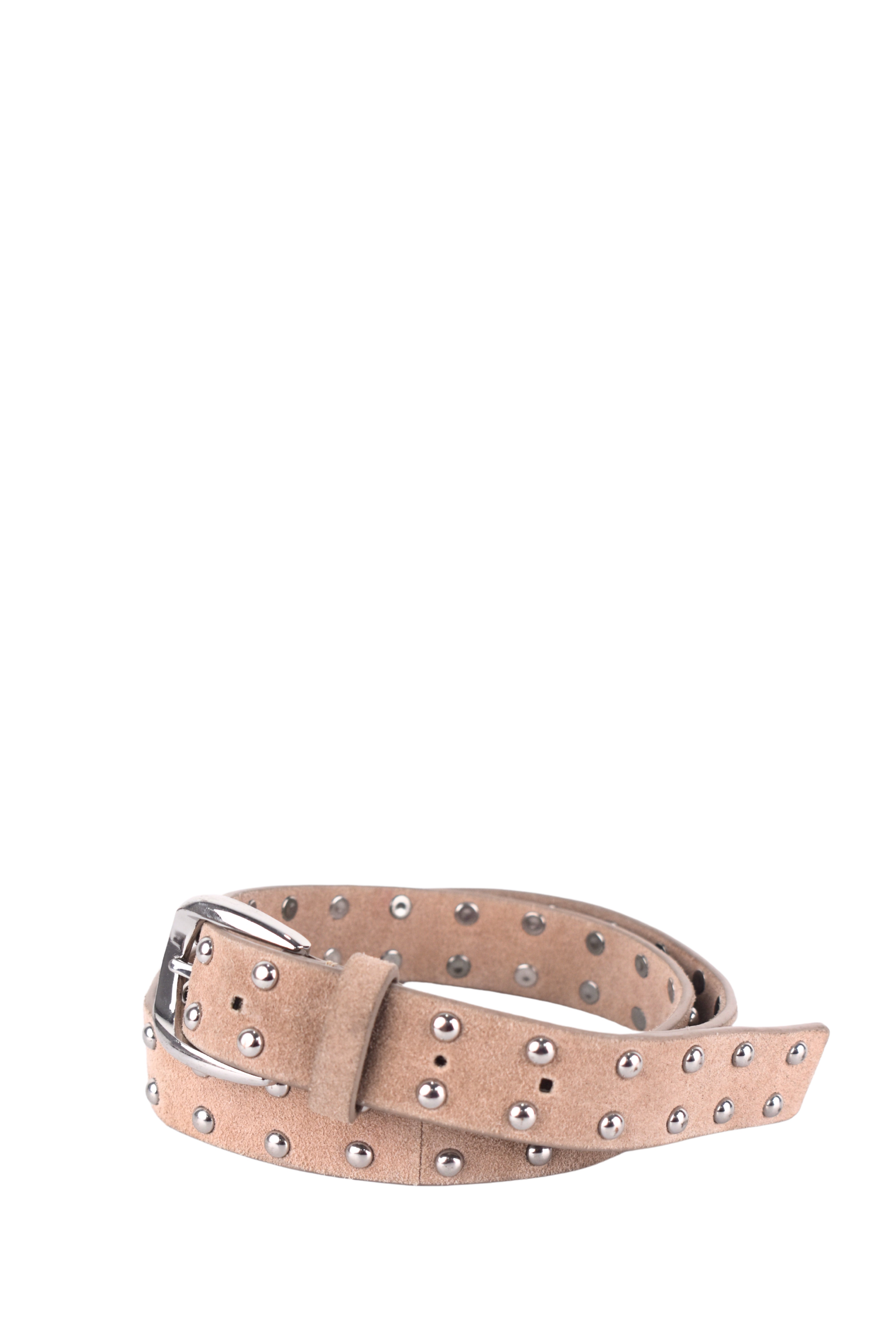 Studded Sahara Suede Belt