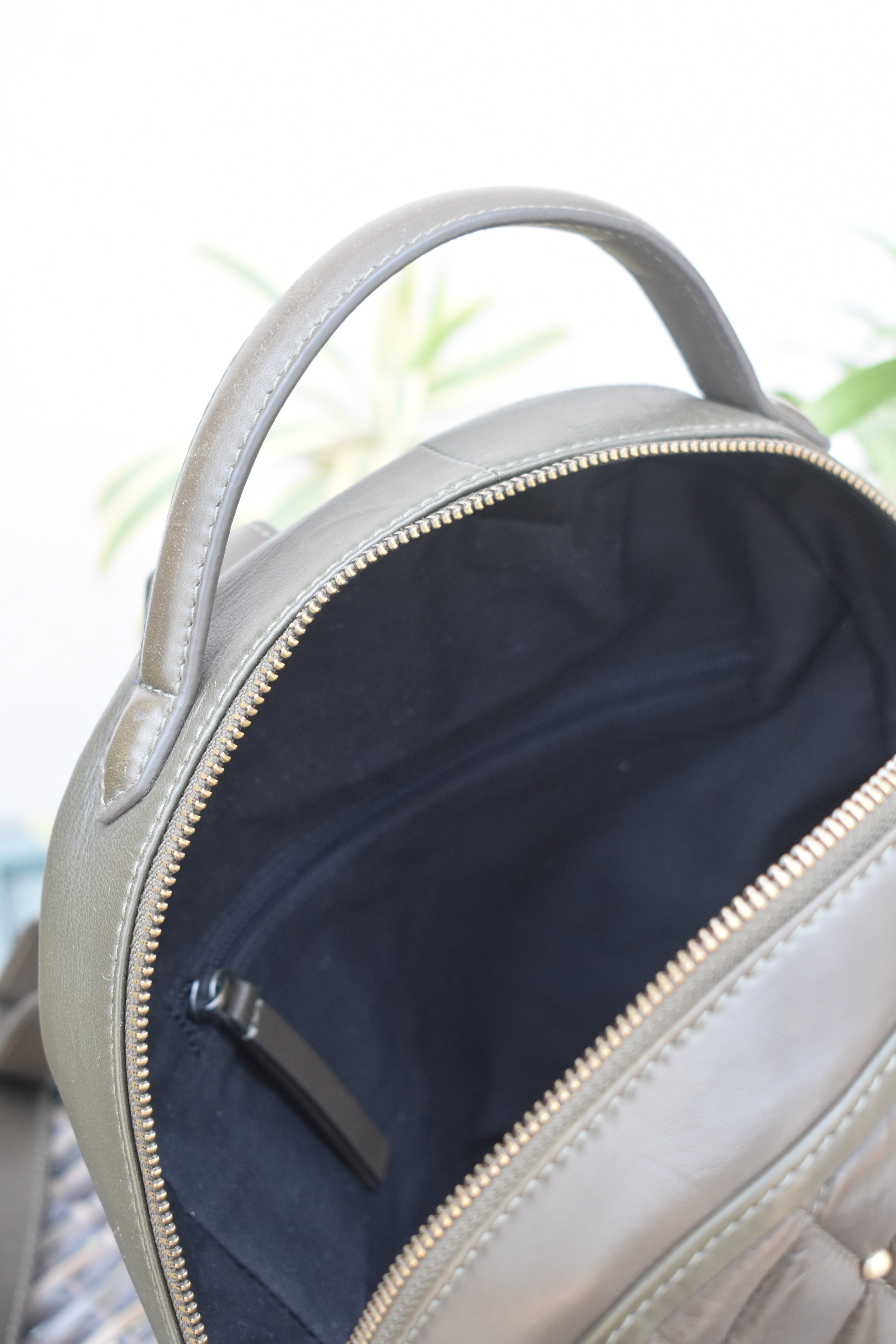 Luxury Quilted Leather Backpack