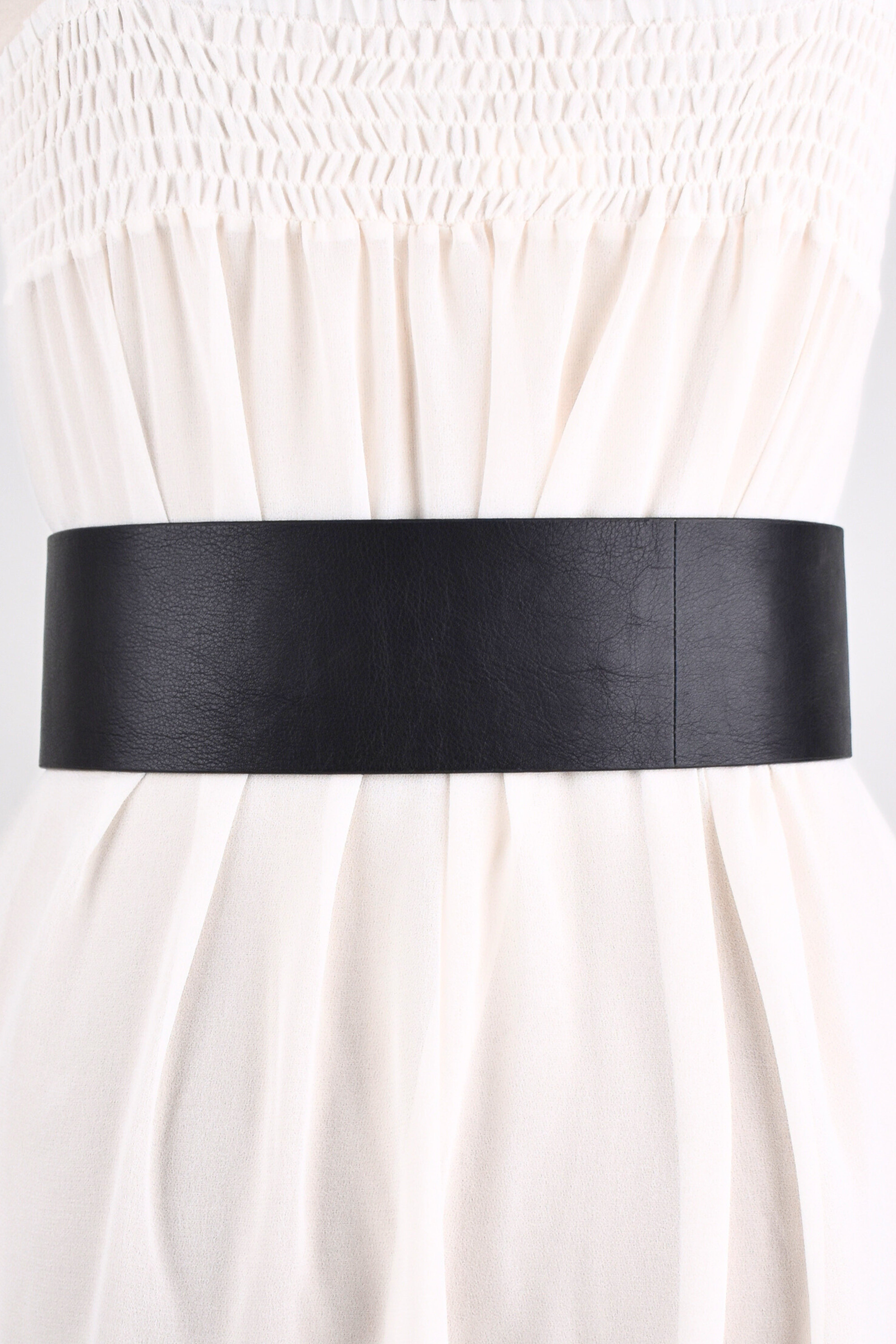 Noir Luna Vintage Buckle Waist Belt