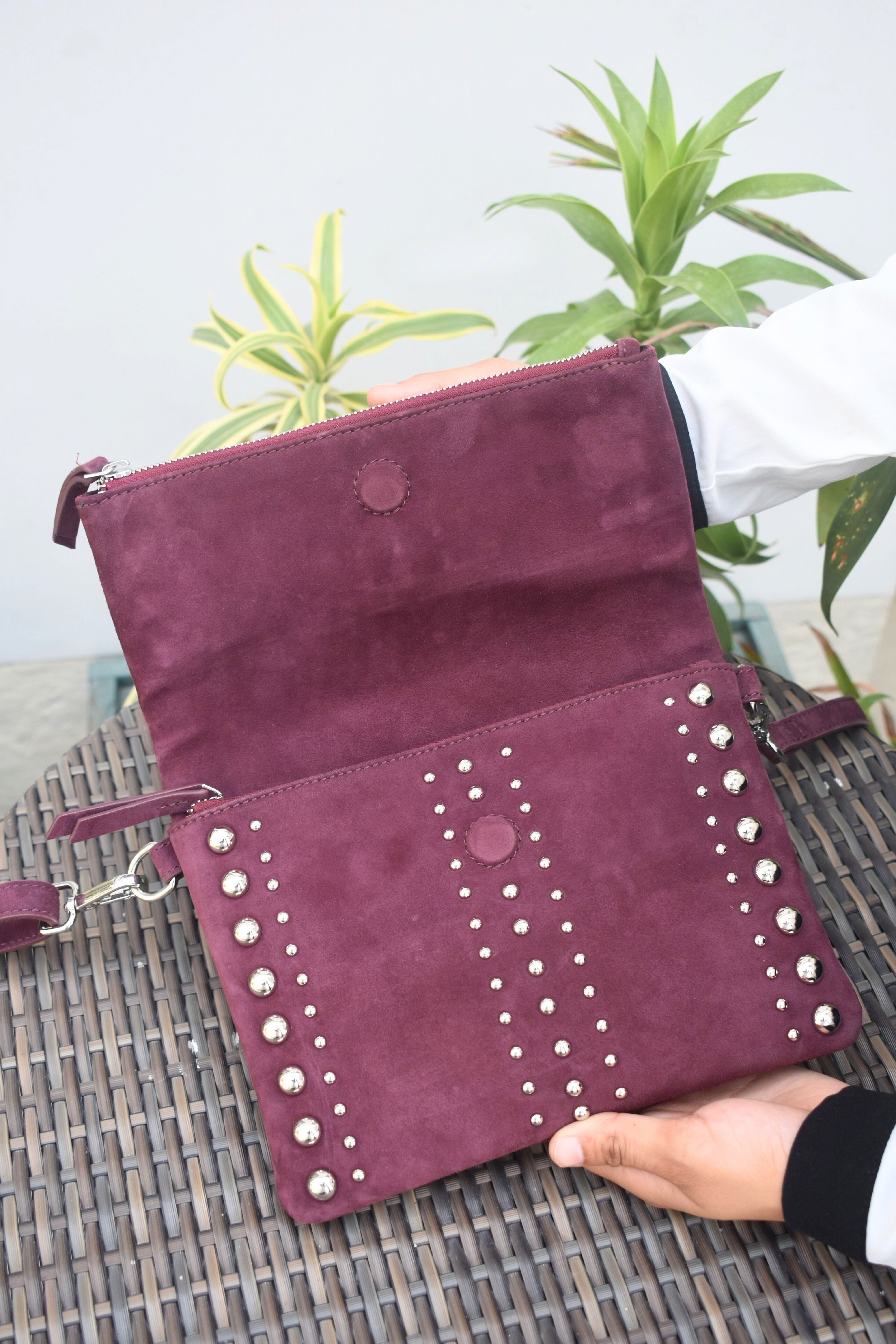 Aarvi Suede Sling