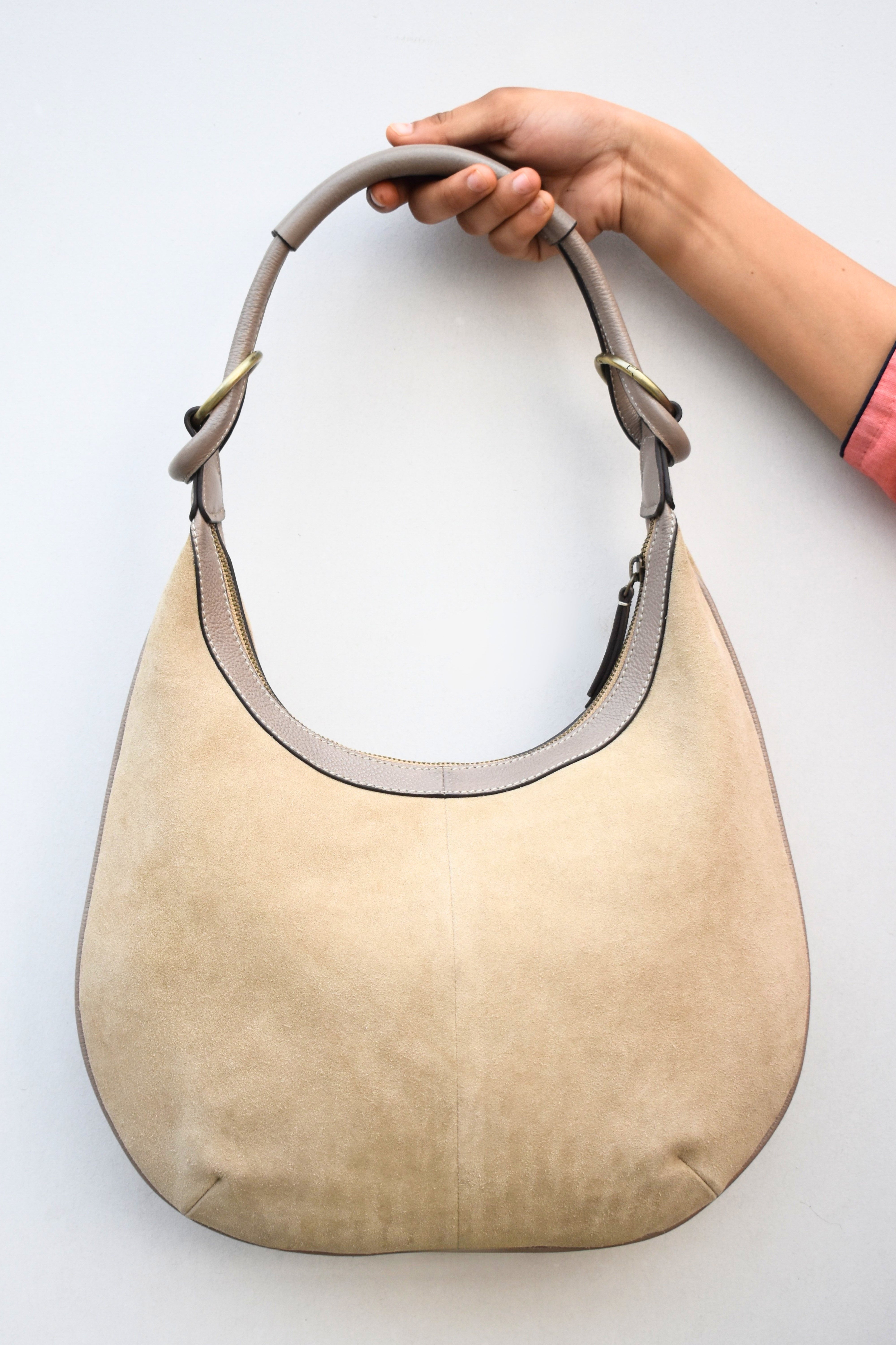 Desert Fringe Suede Shoulder Bag