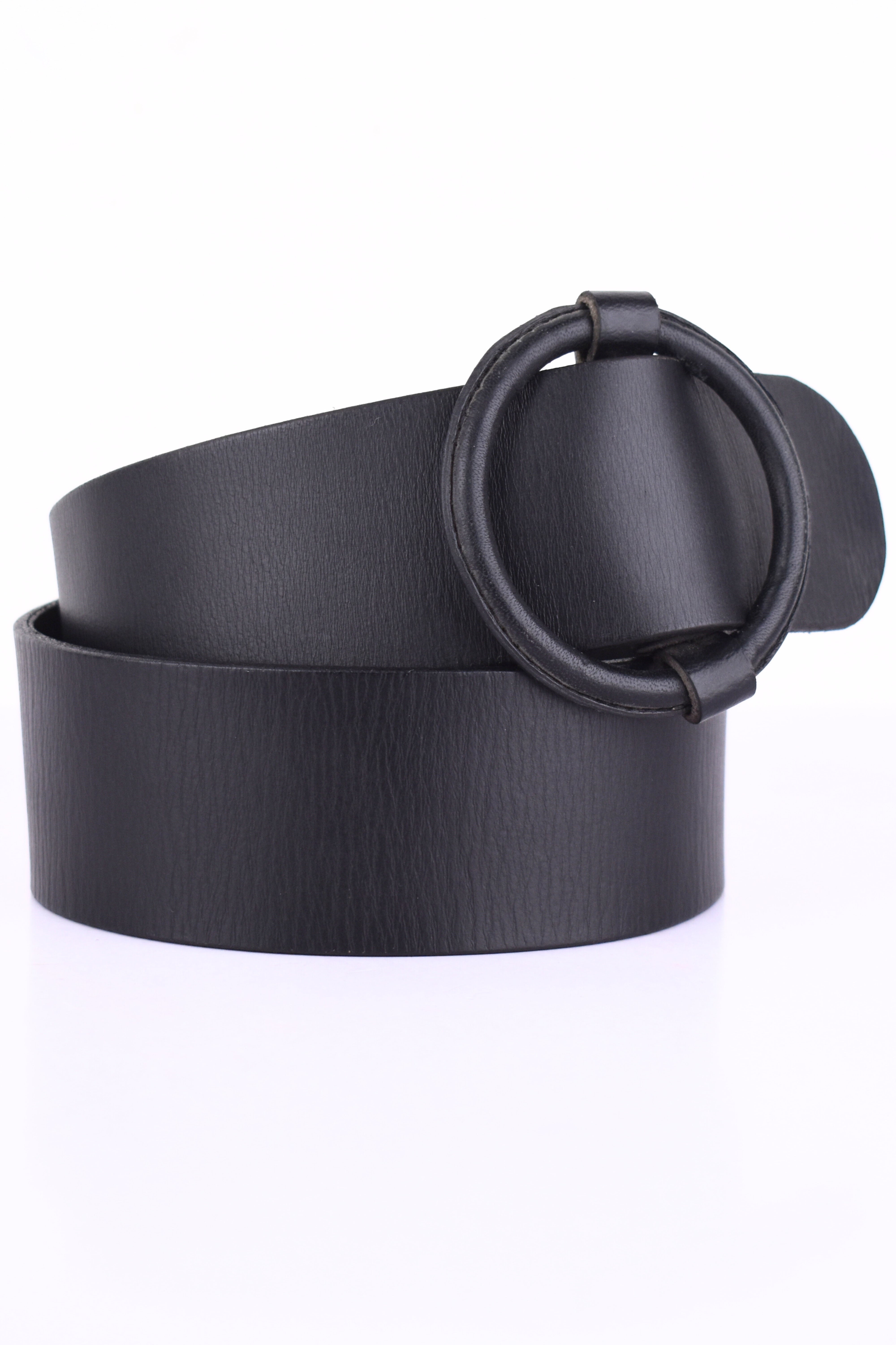 Midnight Orbit Leather Belt