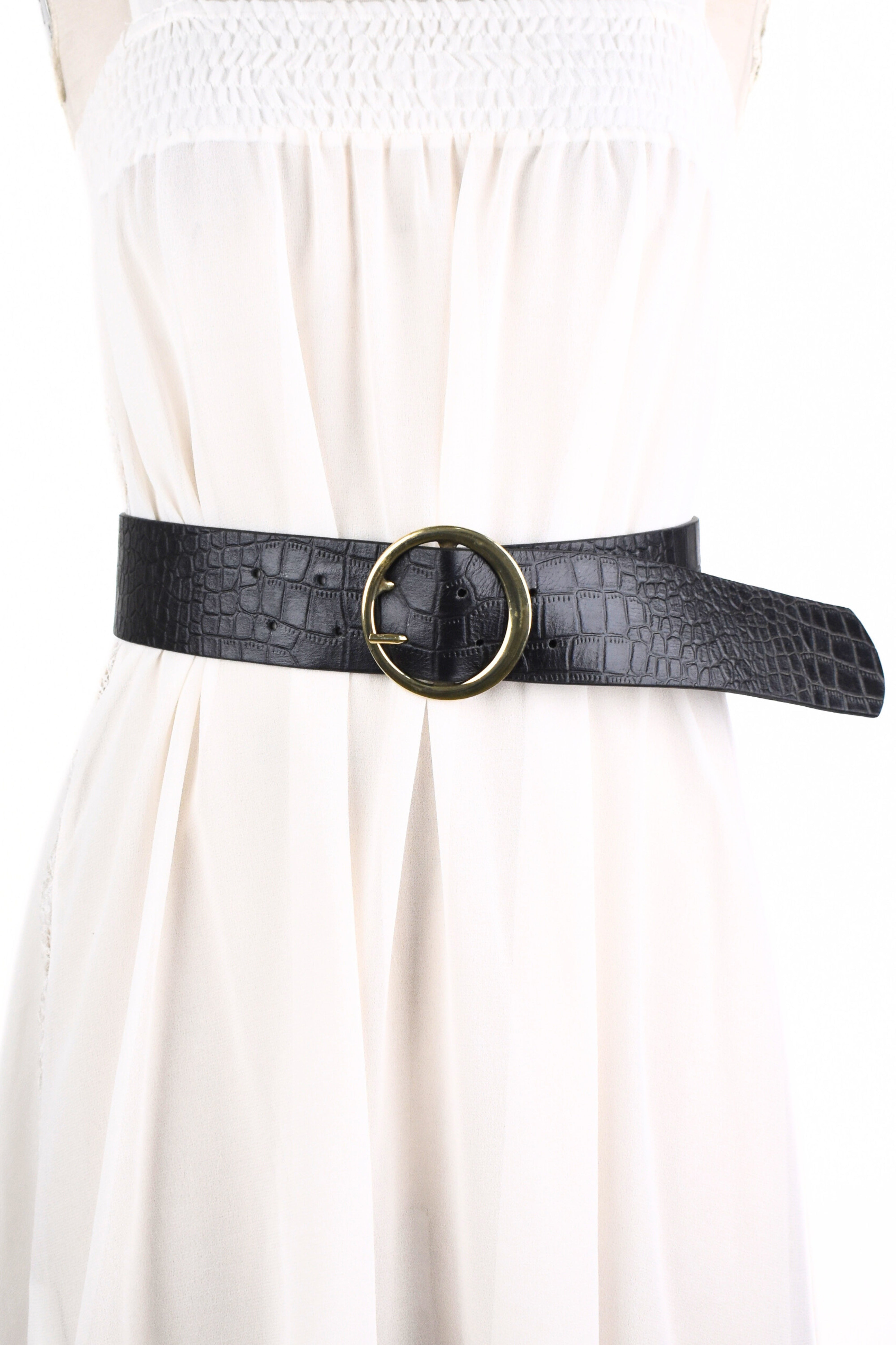 Noir Loop Luxe Belt