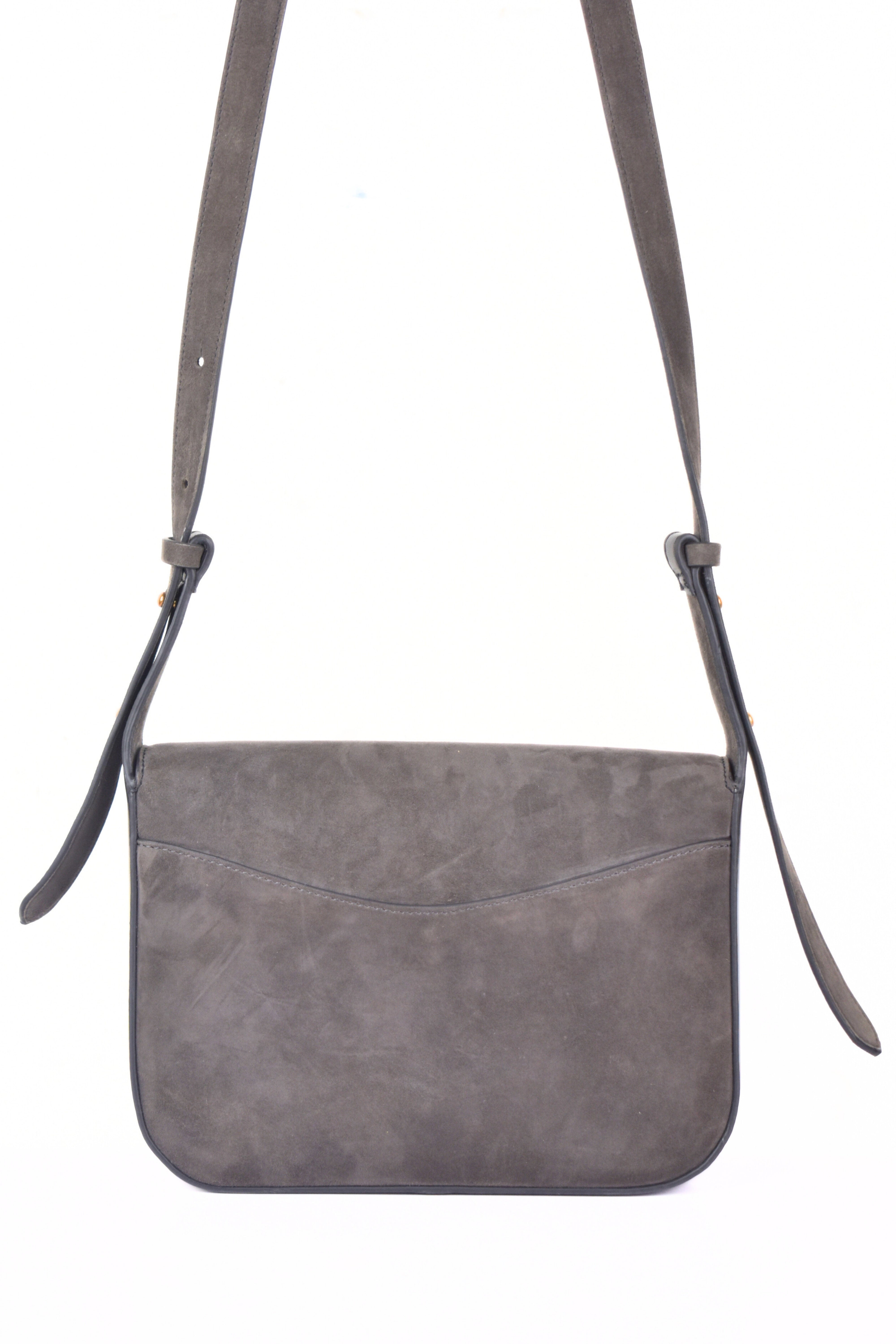 Charcoal Elegance Shoulder Bag
