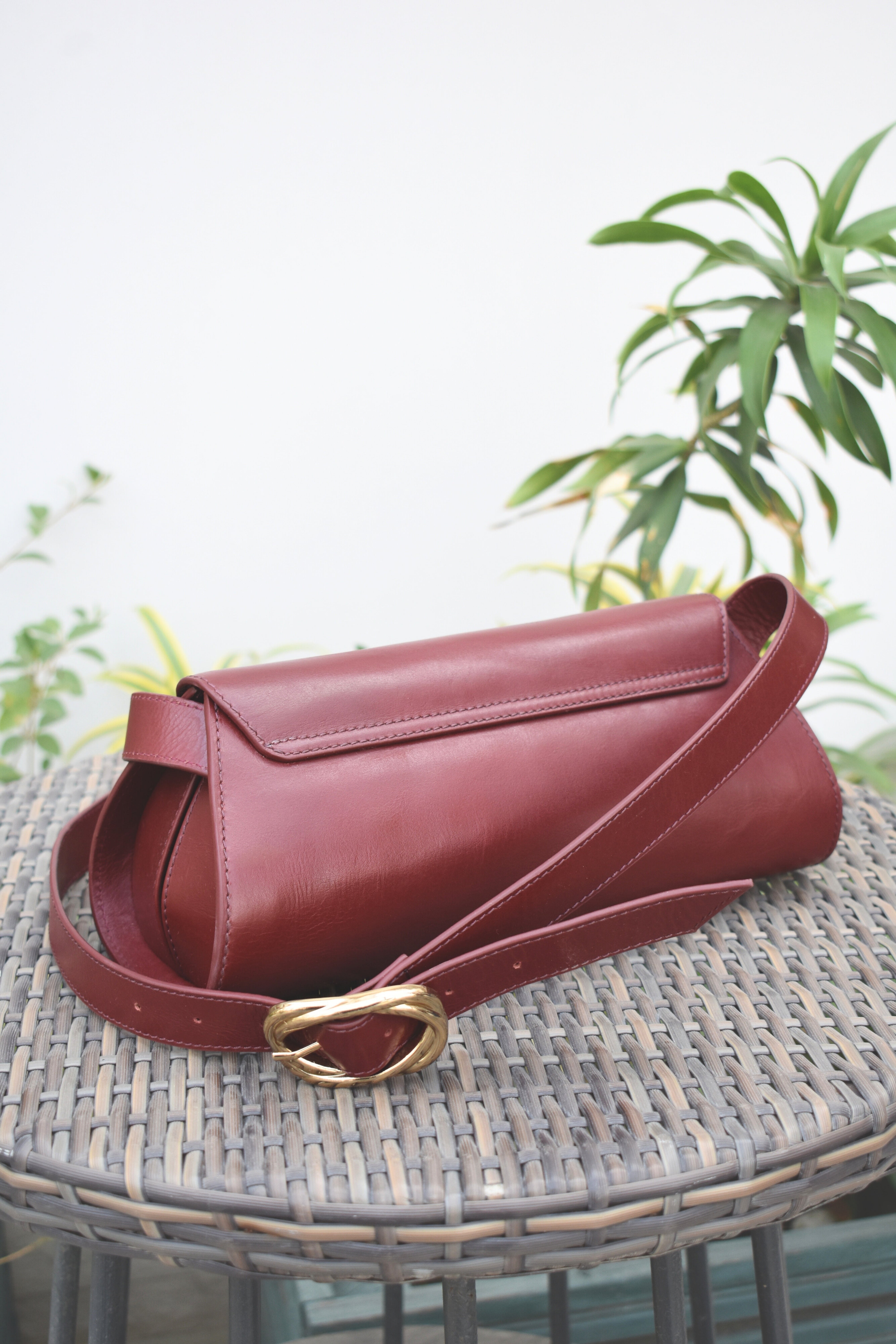 Crane Leather Bag
