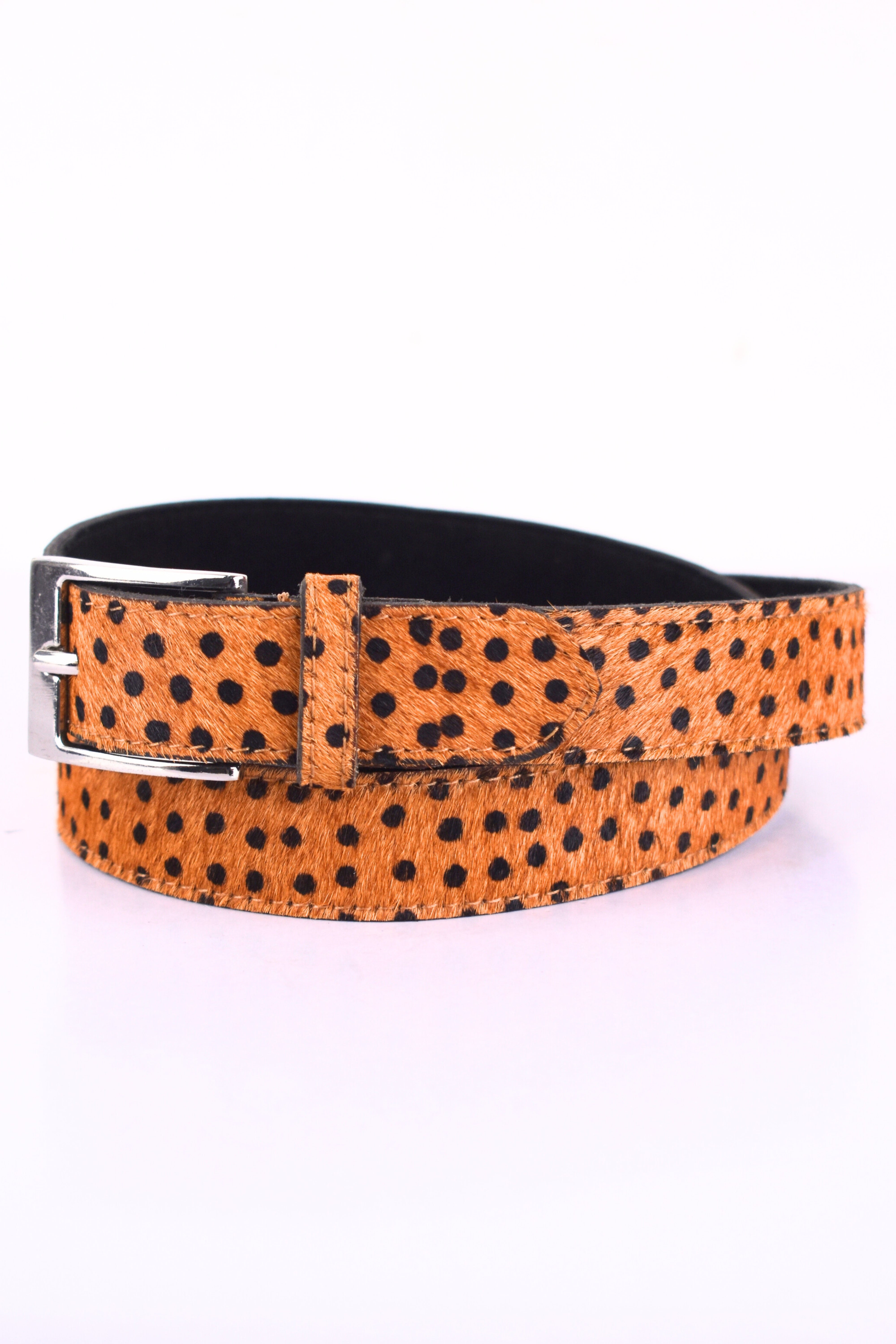 WildDot Charm Leather Belt
