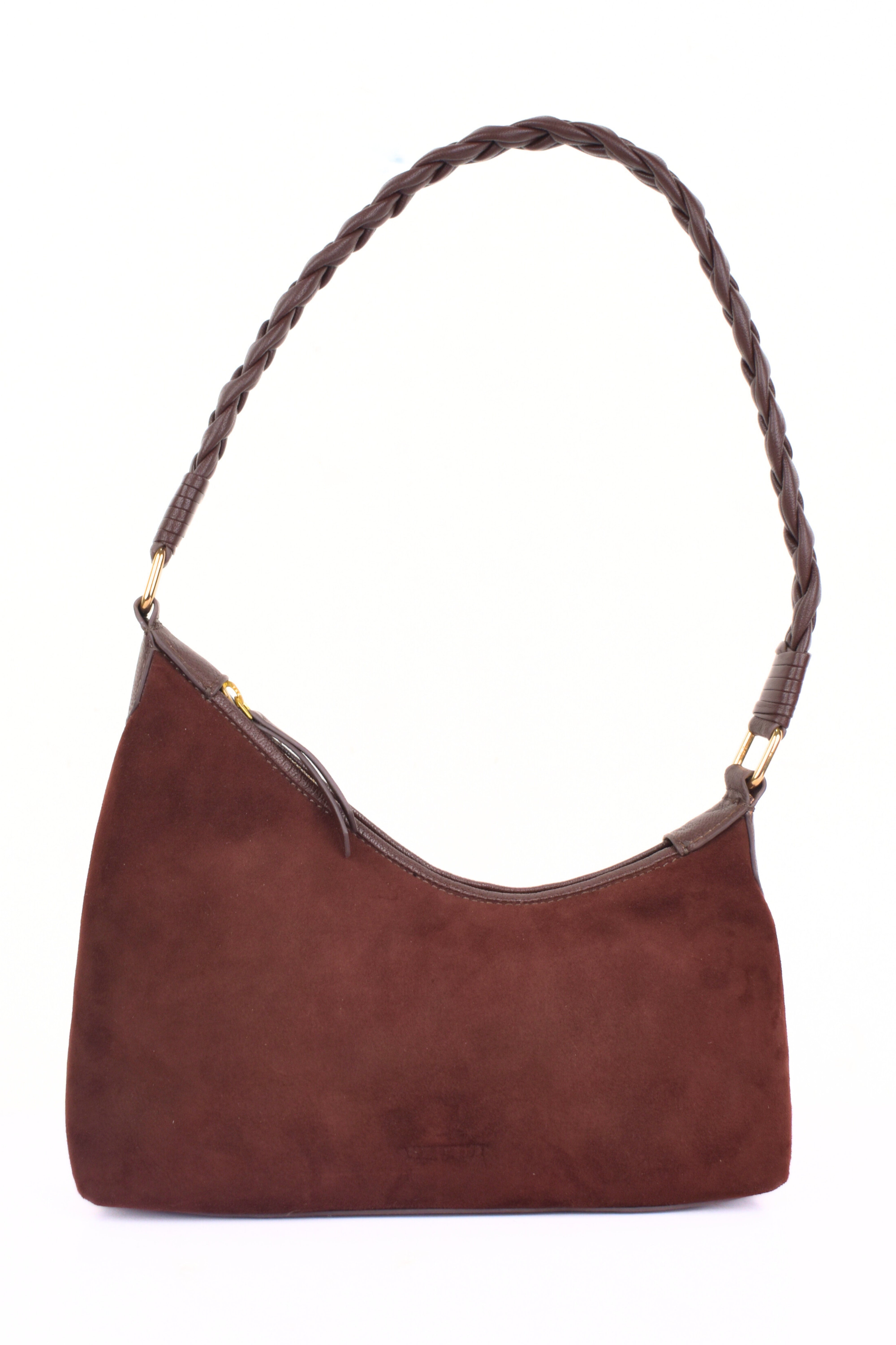 Velour Eclipse Shoulder Bag