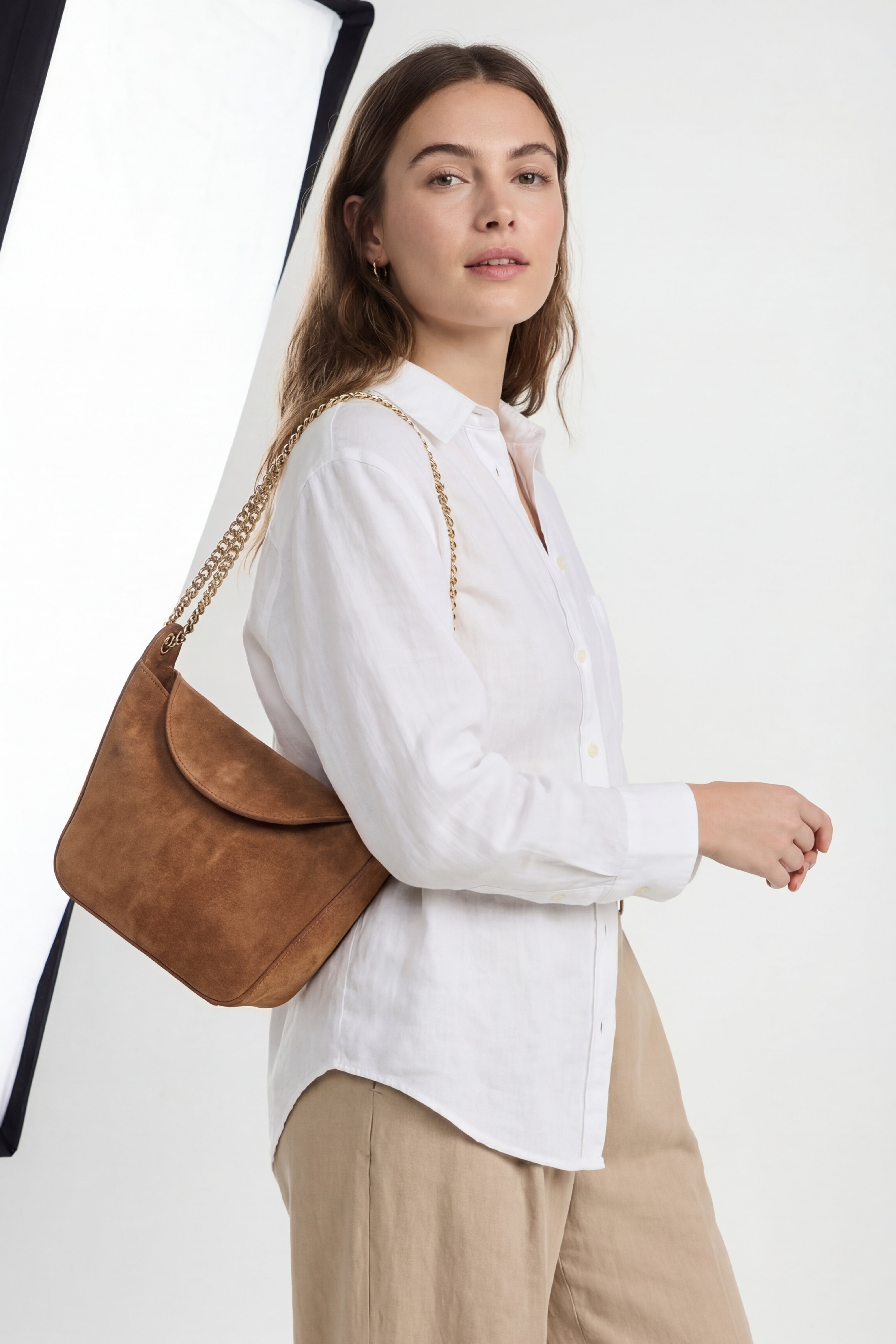 Aurelia Suede Bag
