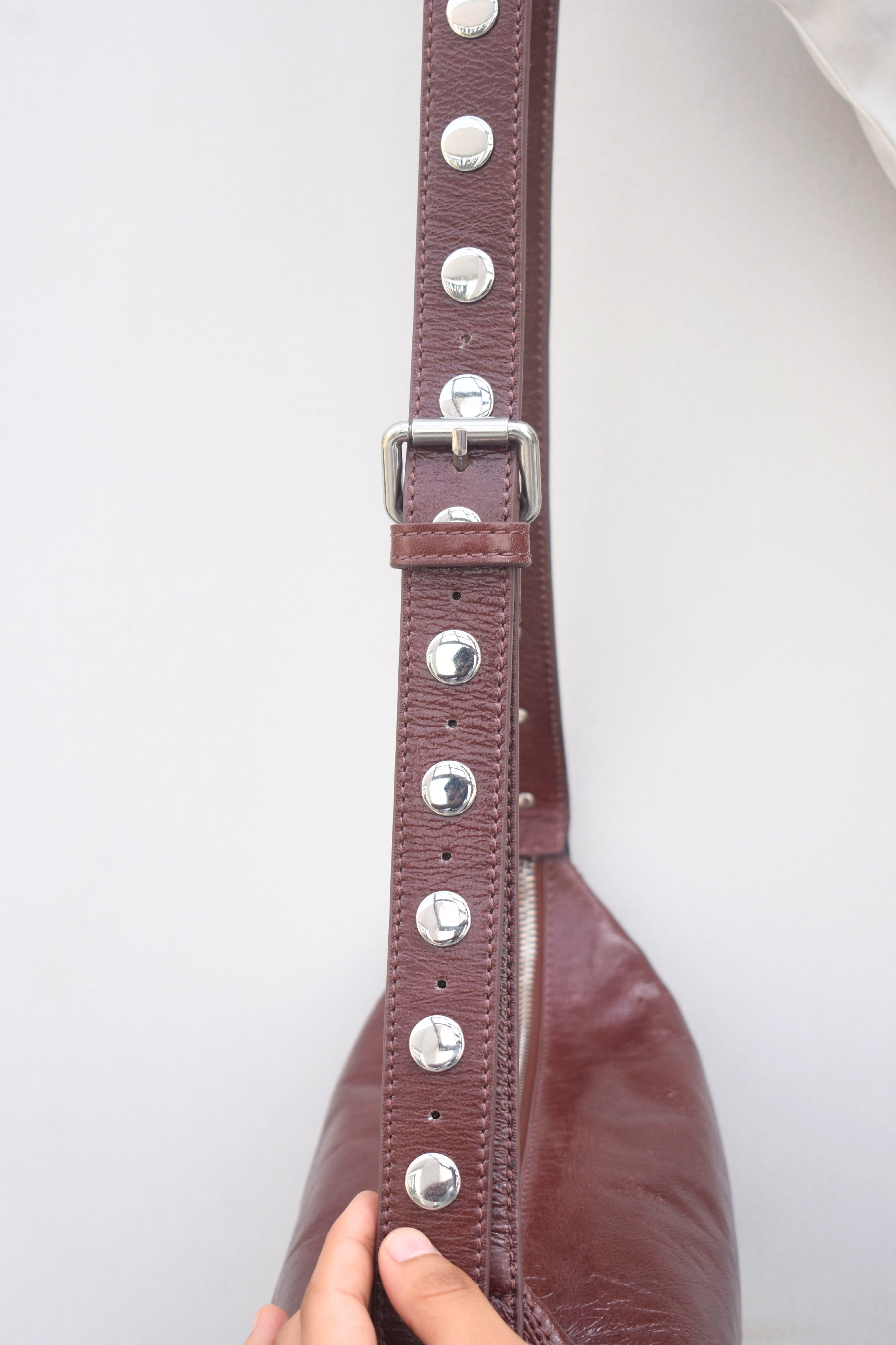 Viola Studded Shoulder Bag