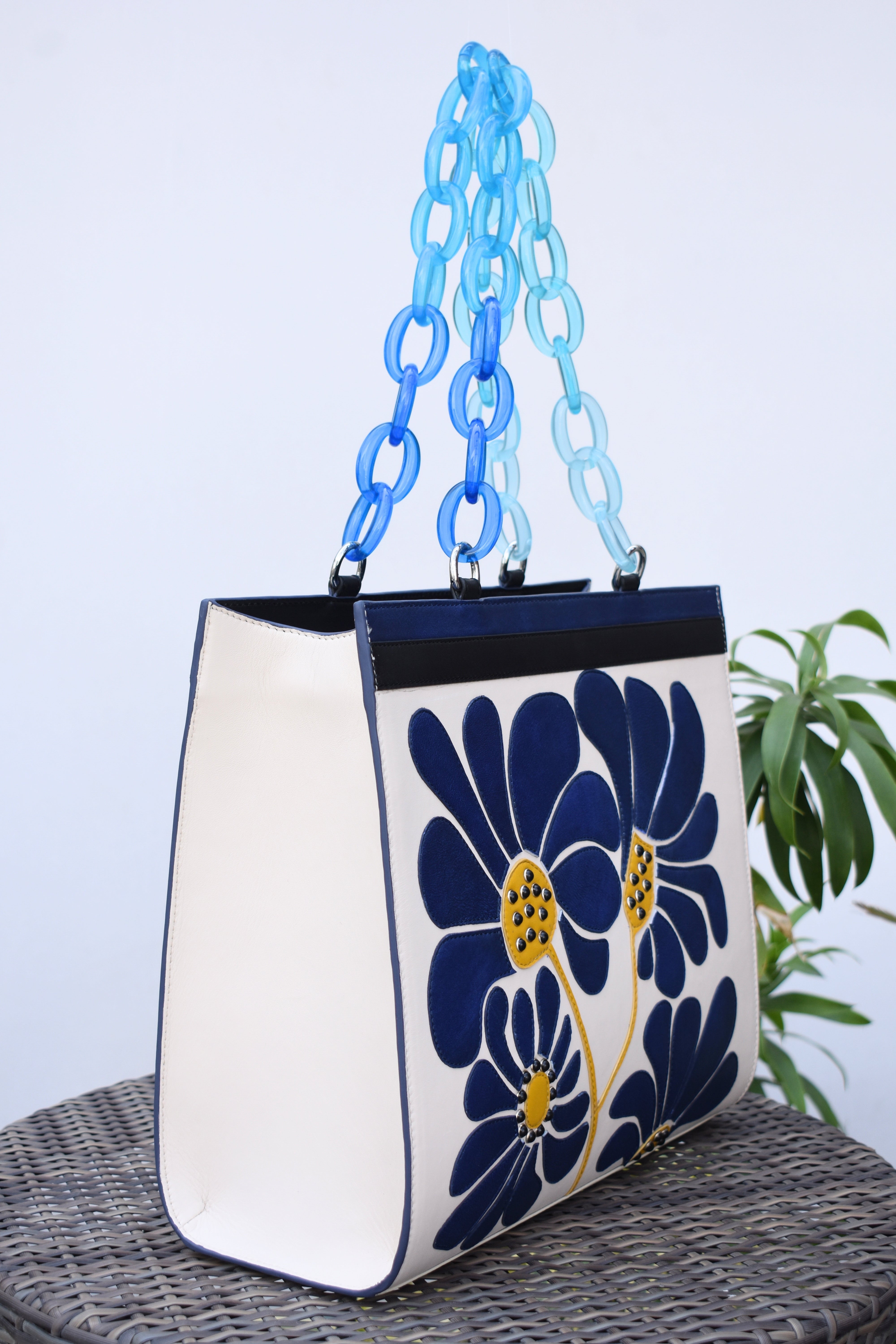 Bloom Leather Tote