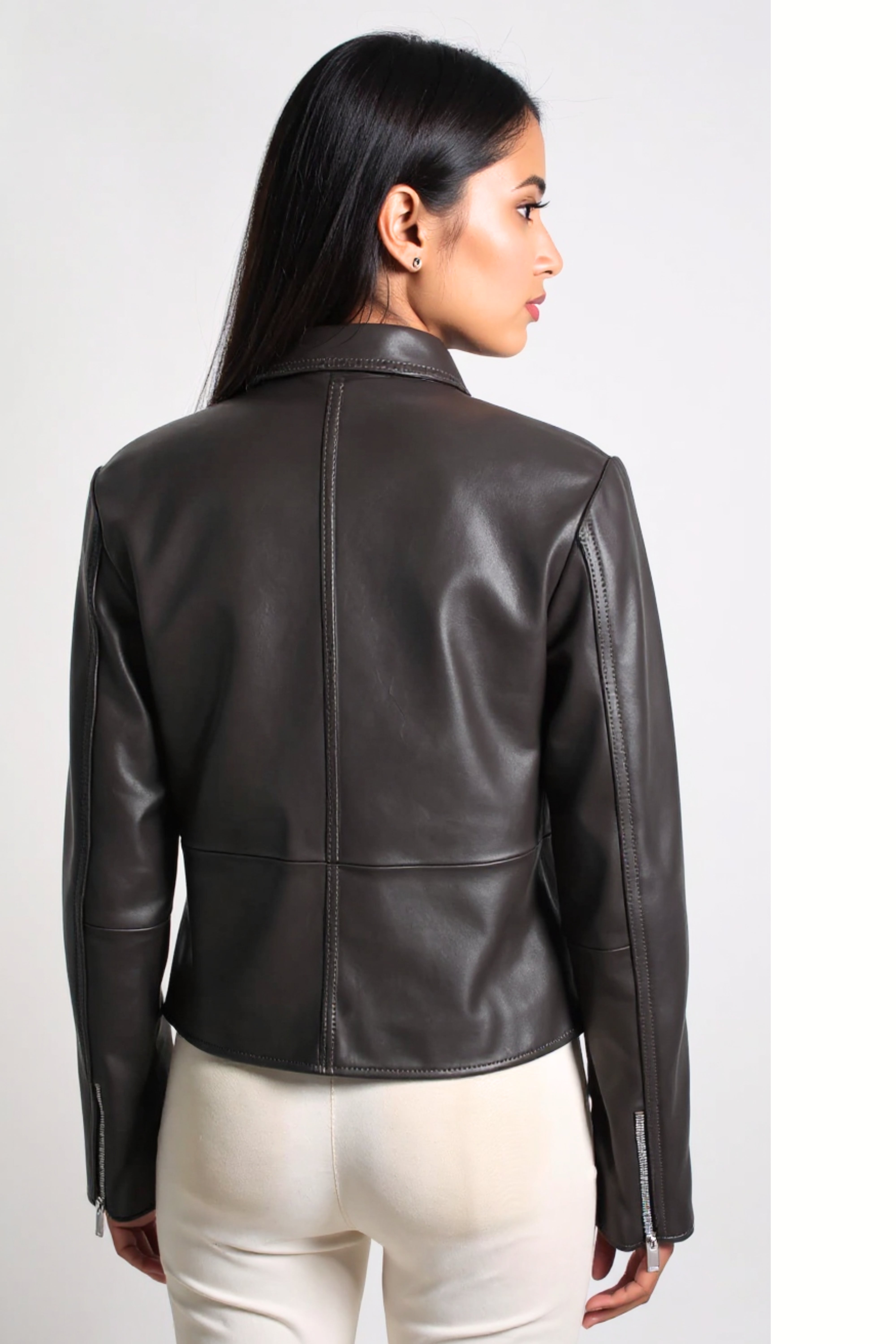 Shadow Luxe Leather Jacket