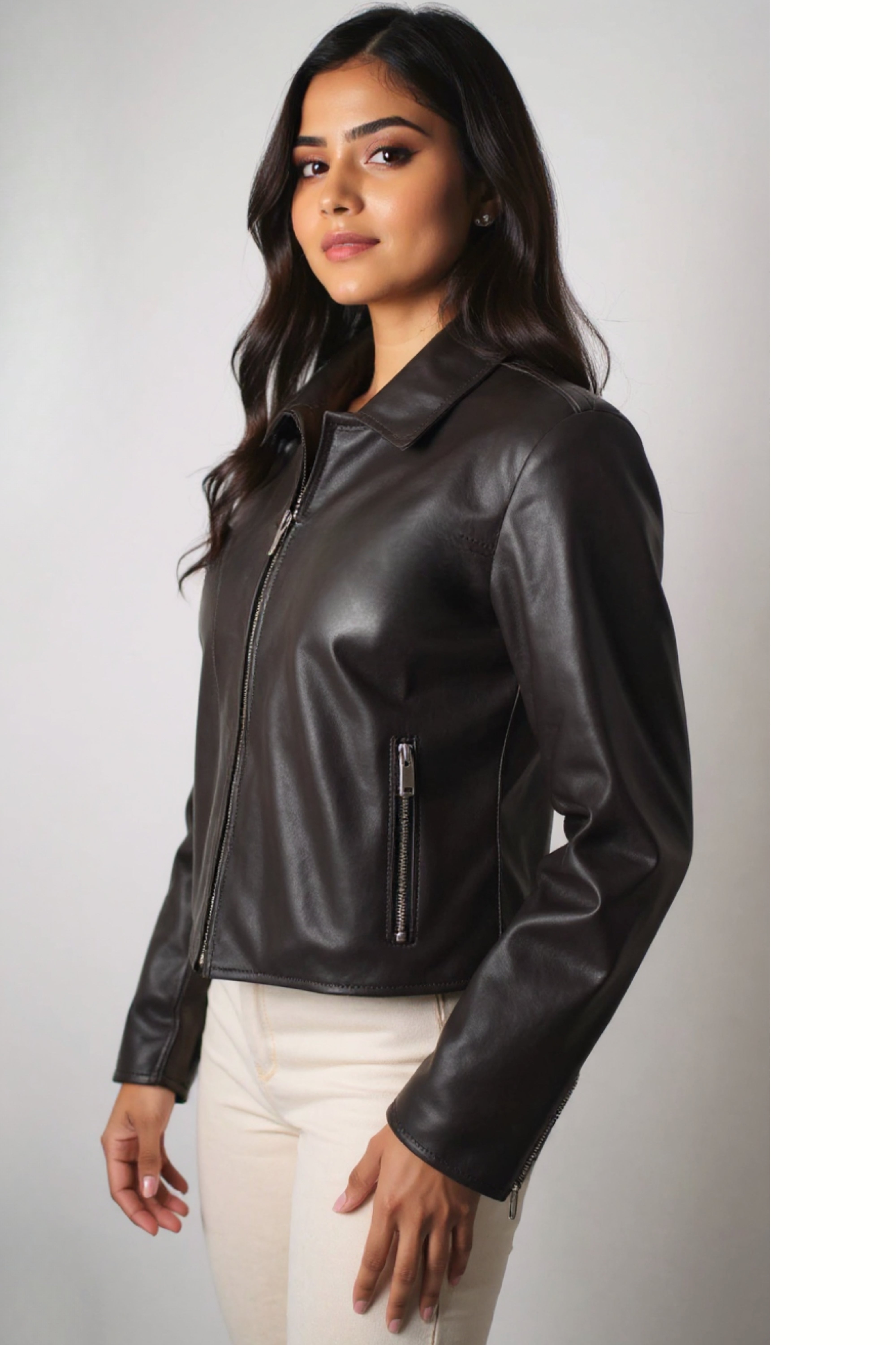 Shadow Luxe Leather Jacket