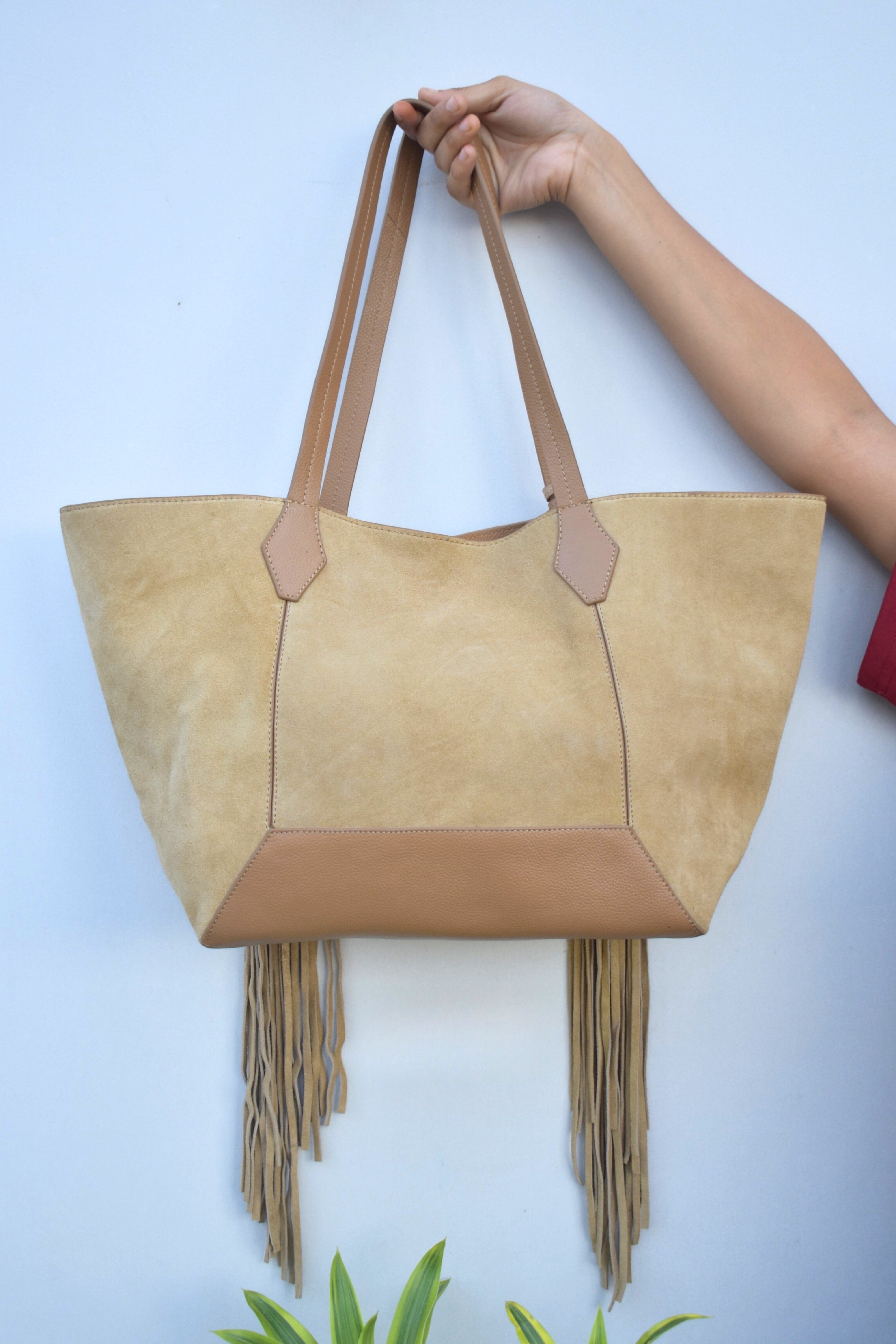 Desert Dune Fringe Tote