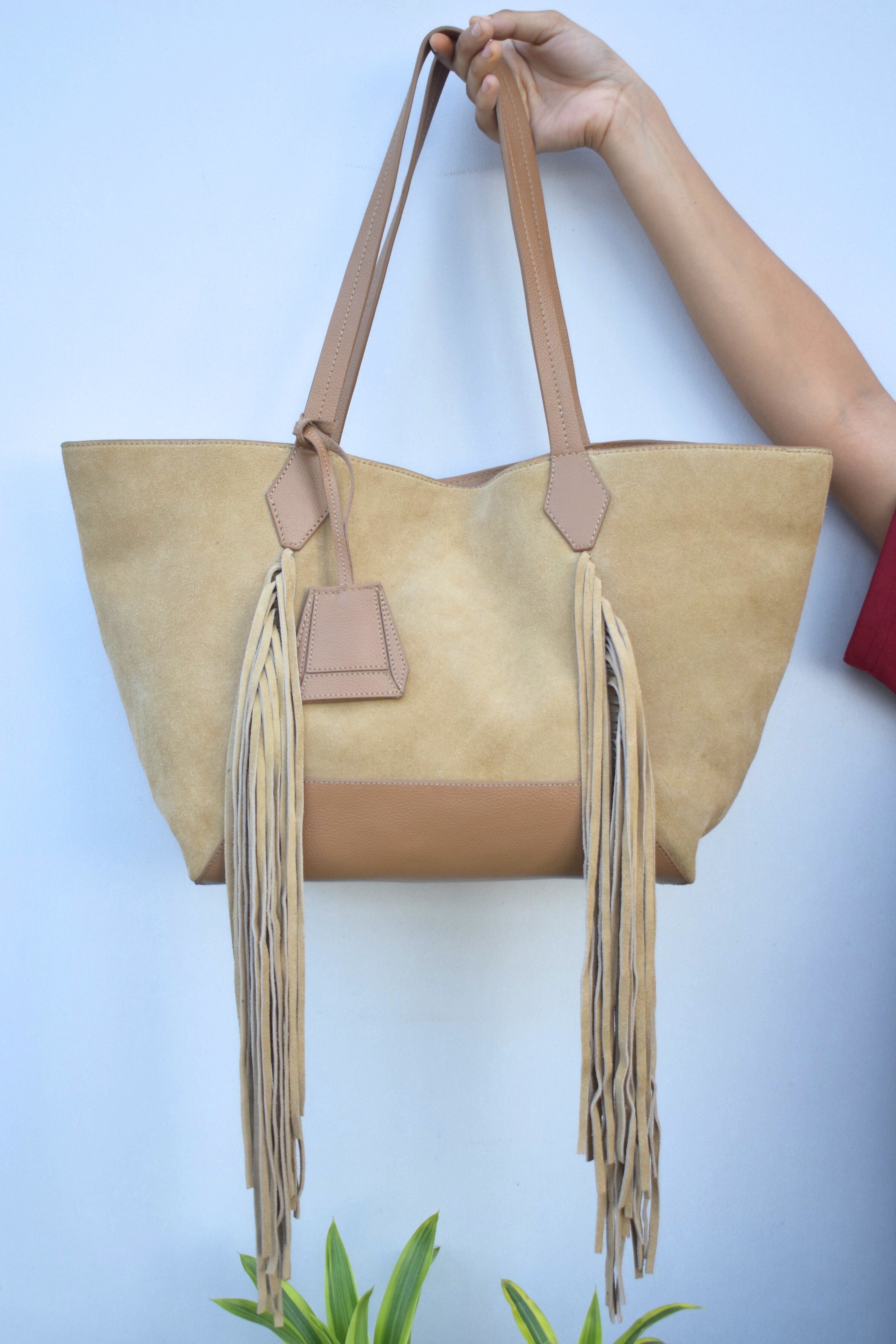 Desert Dune Fringe Tote