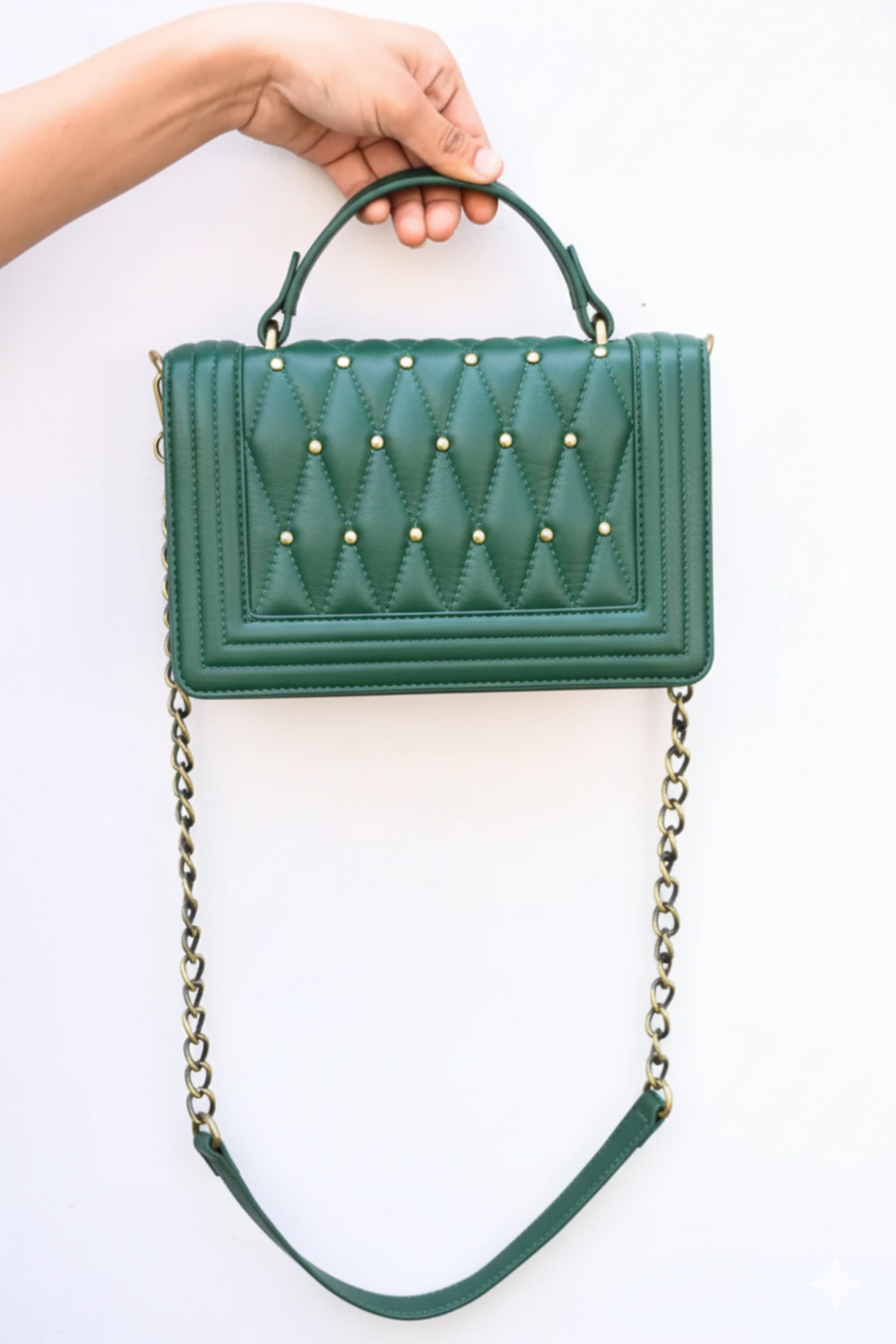 VeraQuilt Leather Bag