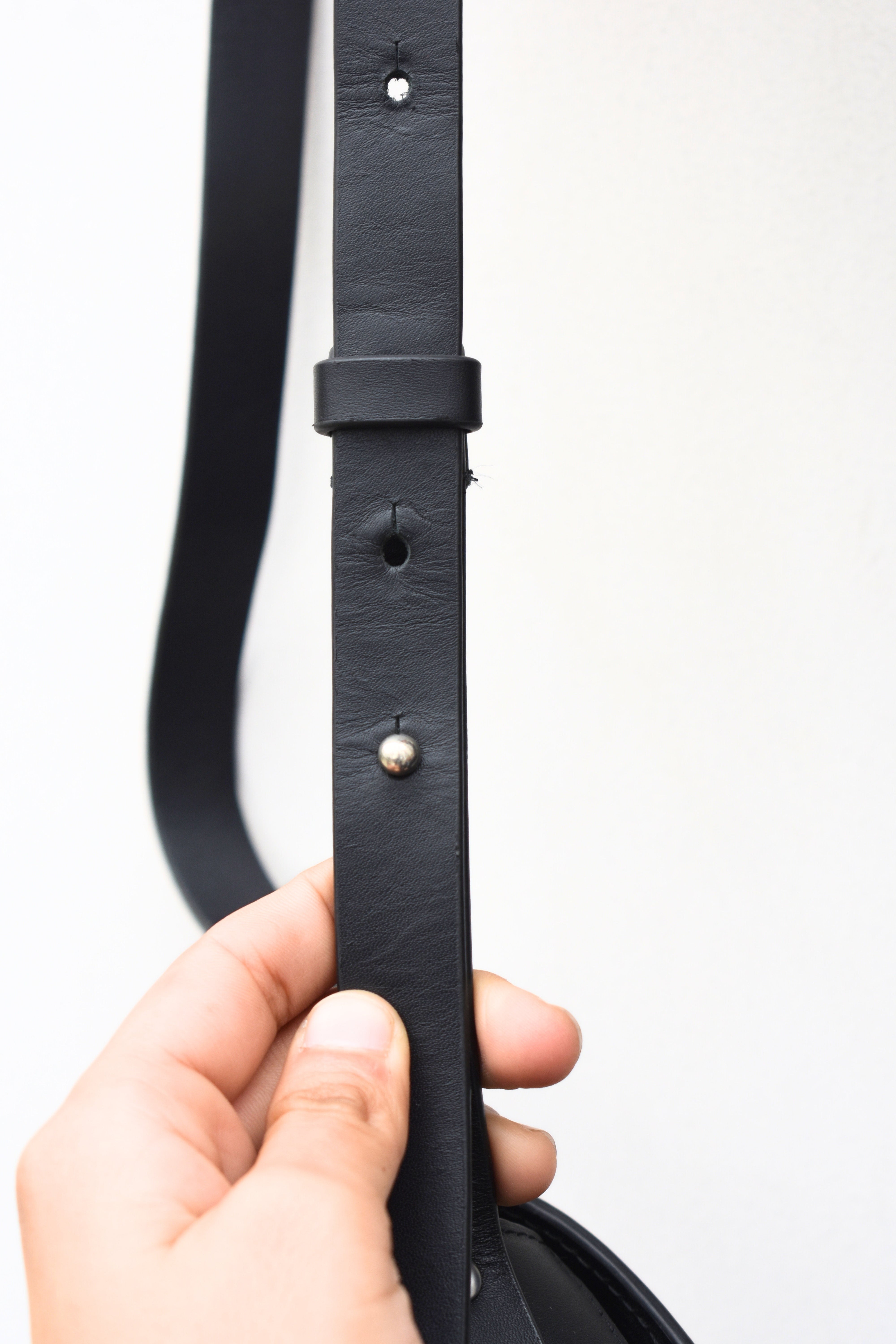 Jetlock Leather Messenger Bag