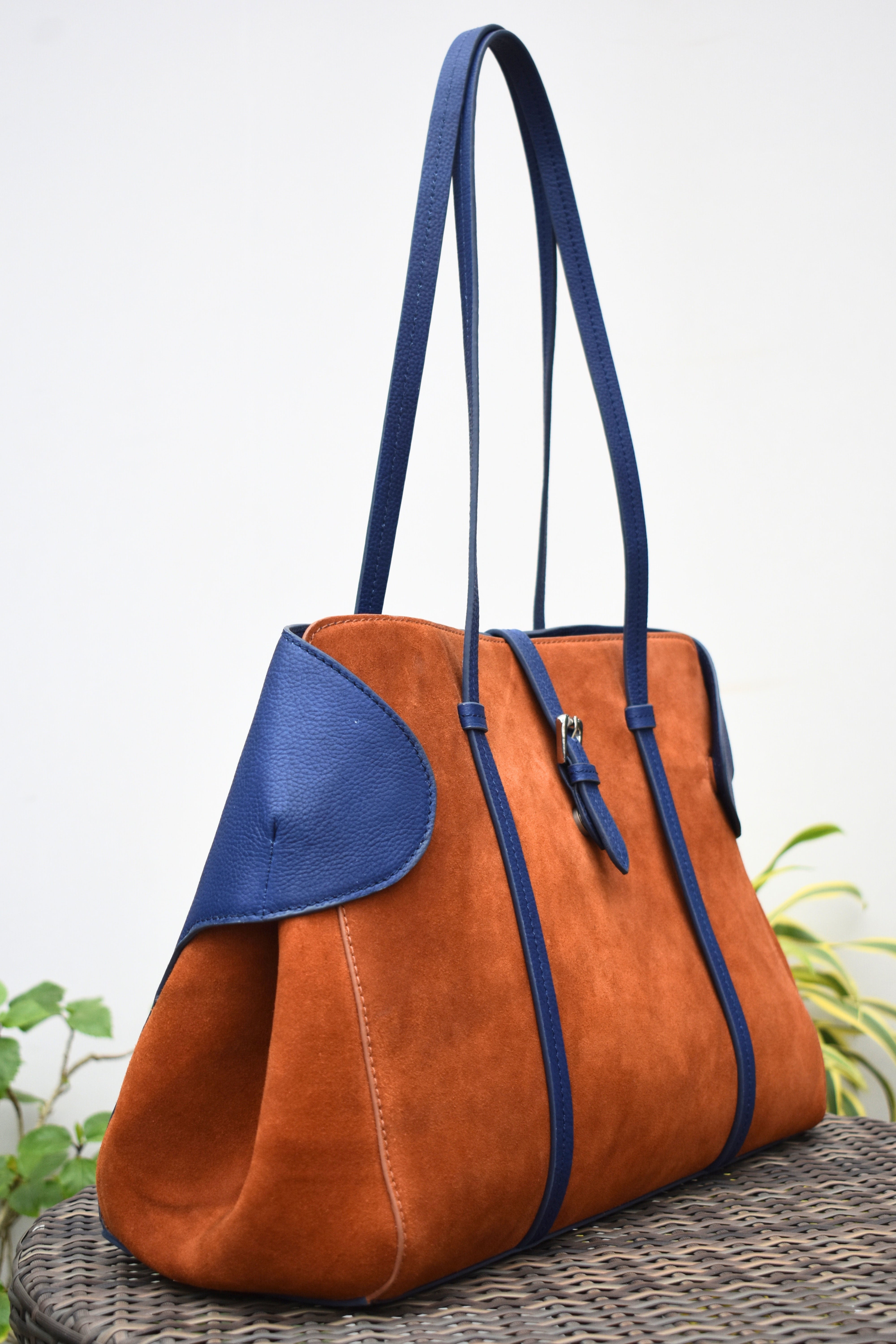 Azure Luxe Tote – Expanded Edition