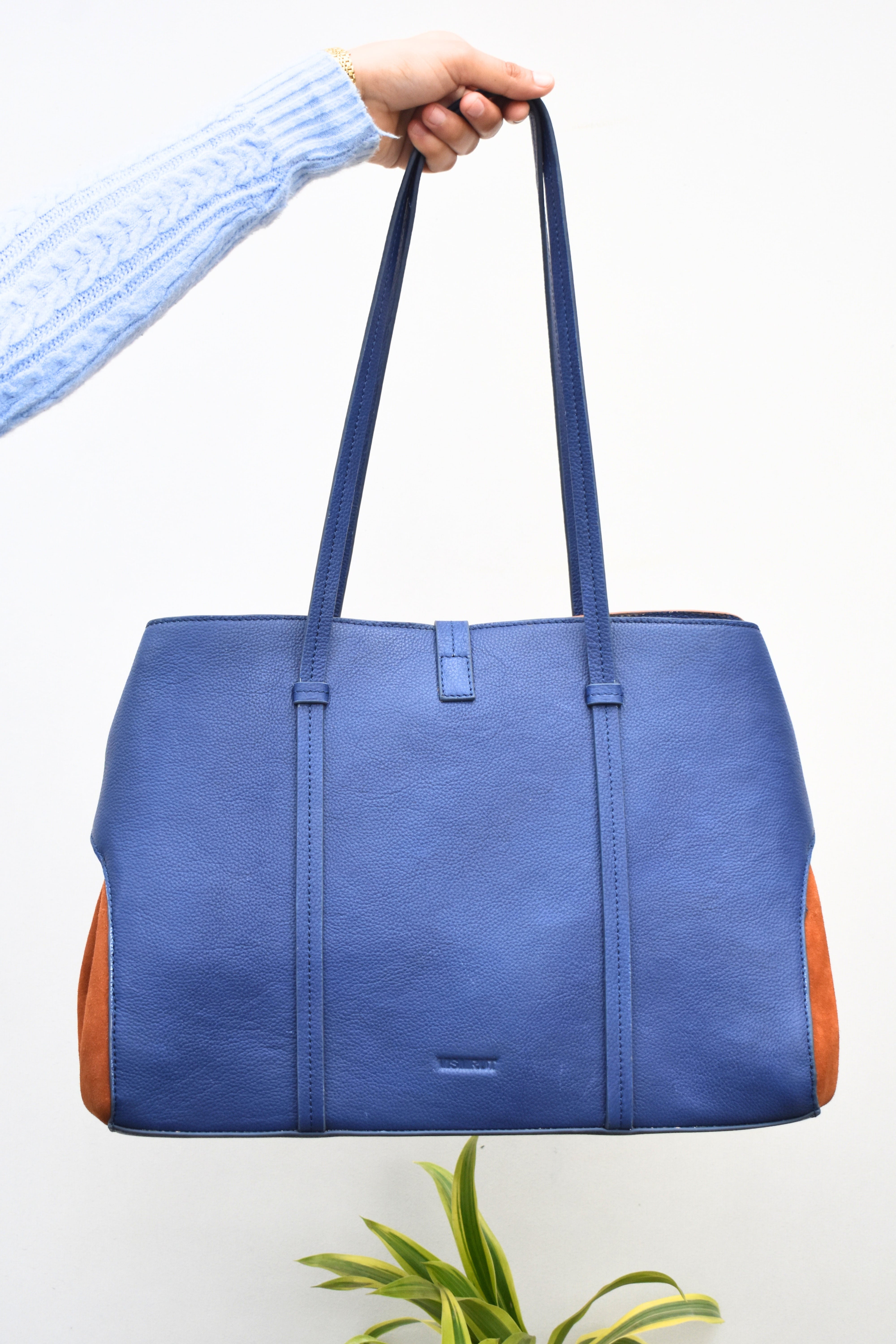 Azure Luxe Tote – Expanded Edition