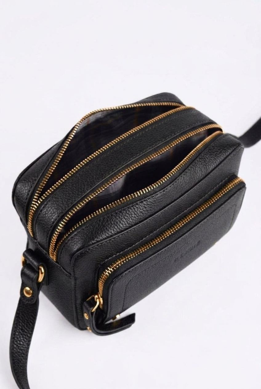 Roselle Crossbody - Pebbled Leather