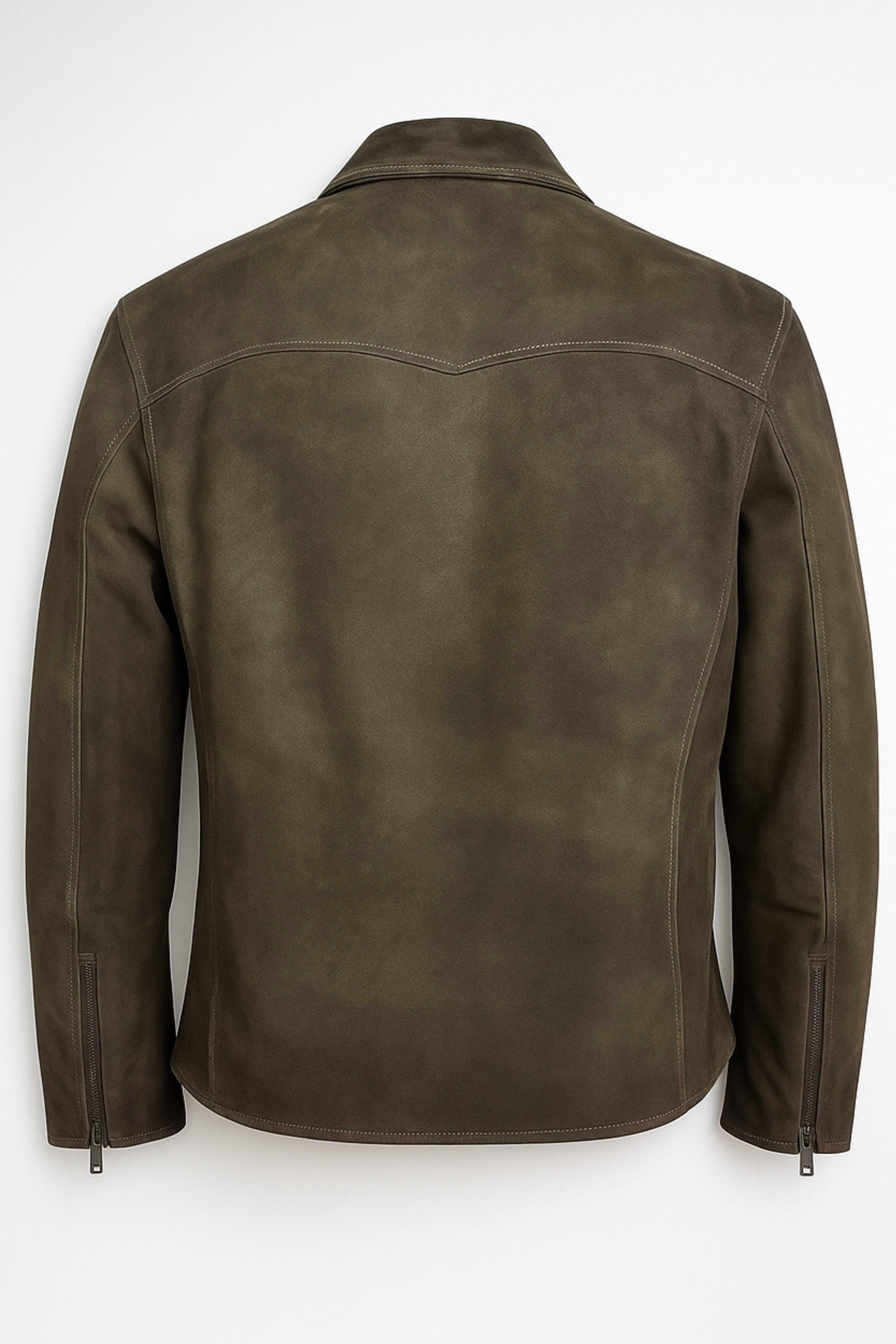 Verdant Luxe Suede Jacket