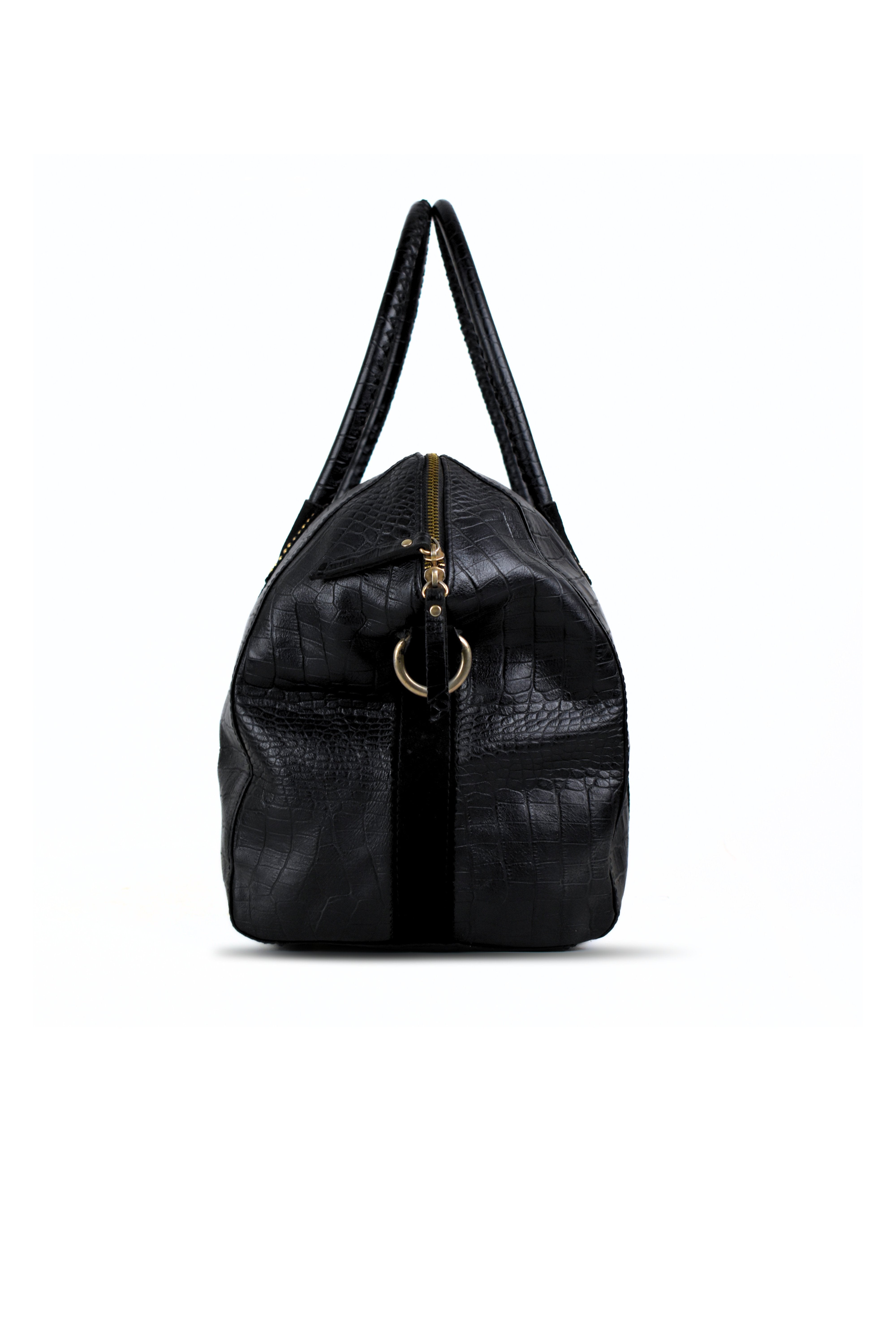 Unisex Croco Duffel Bag