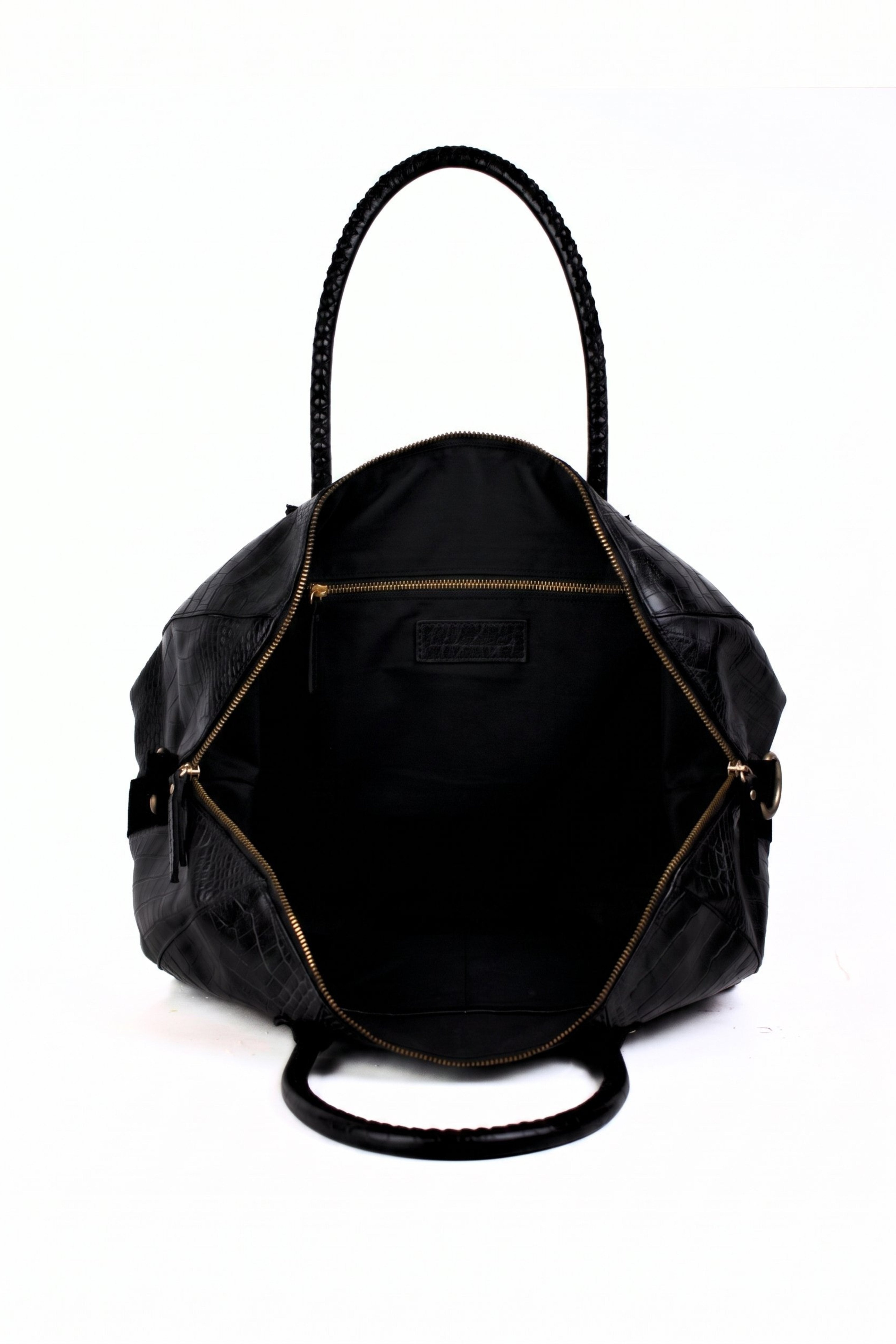 Unisex Croco Duffel Bag