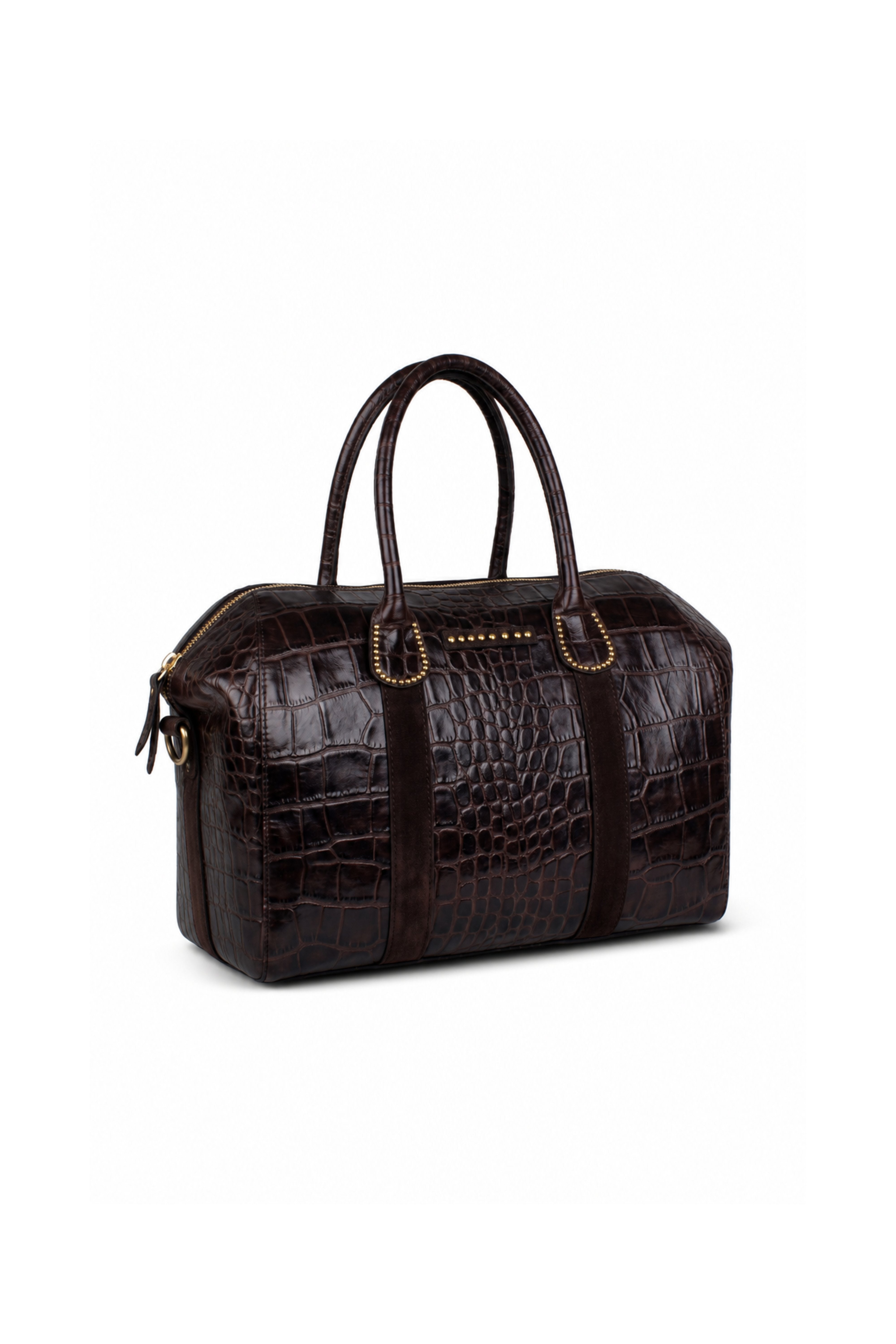 Unisex Croco Duffel Bag