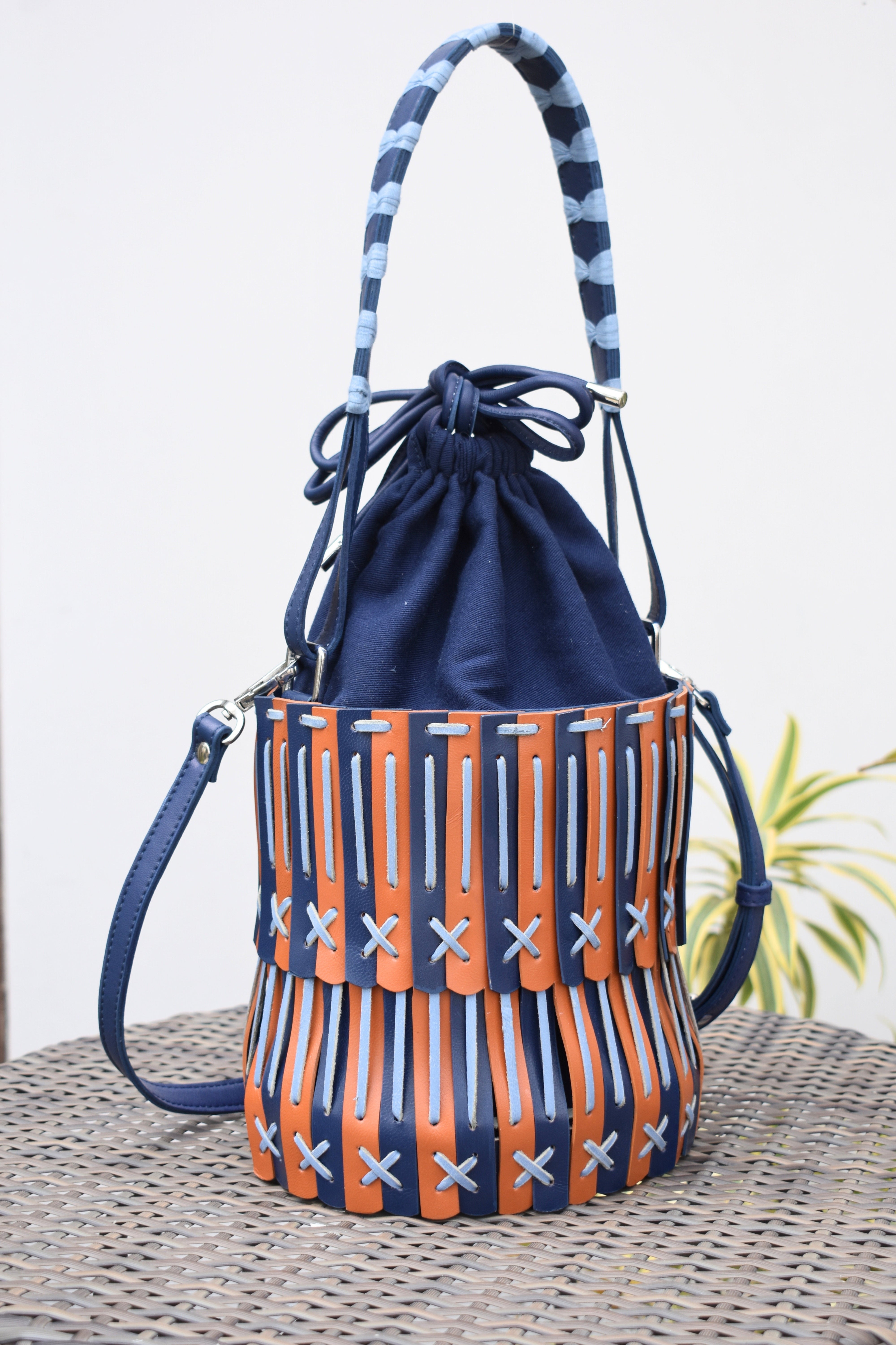 TideWoven Bucket Bag