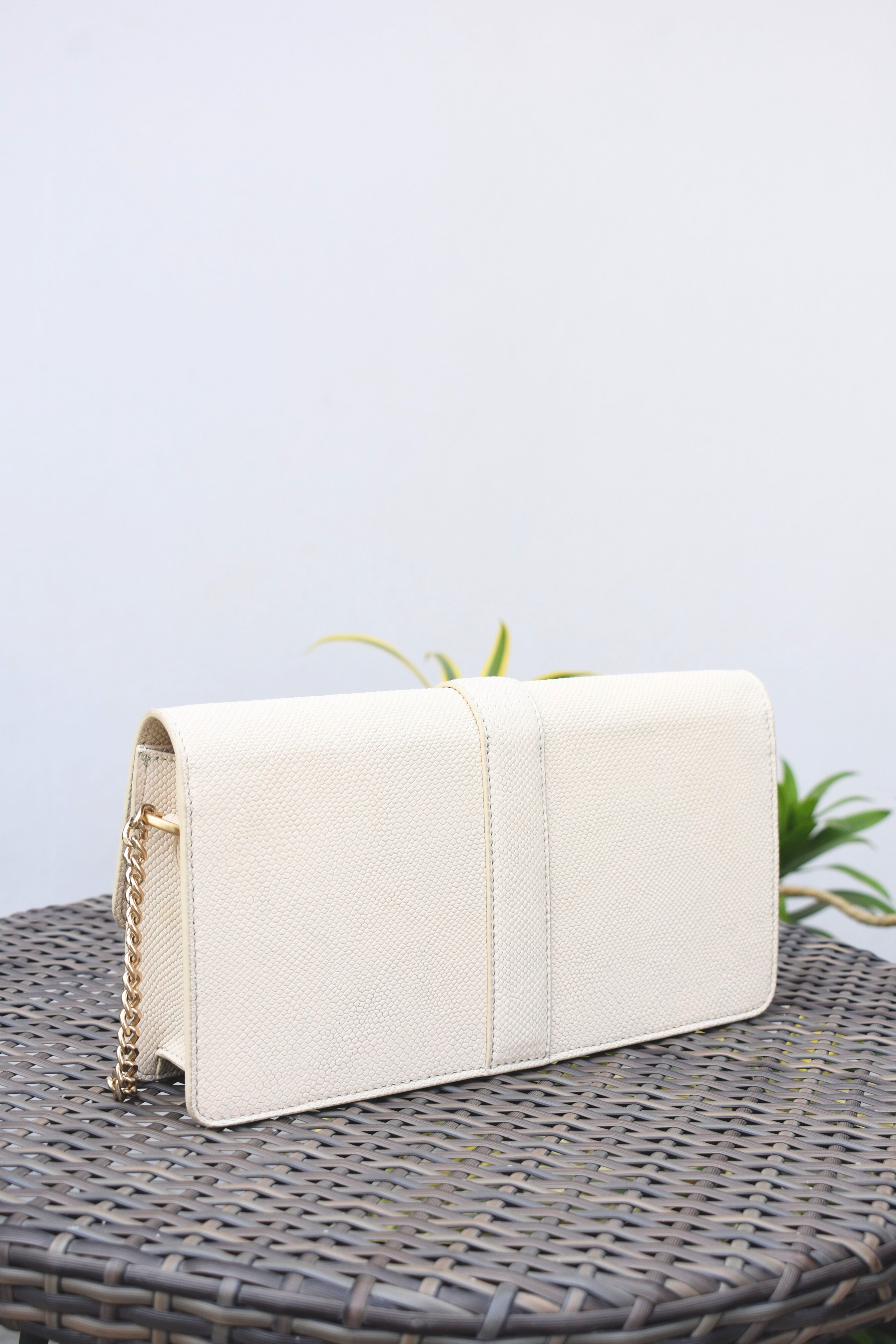 Ivory Halo Clutches Bag